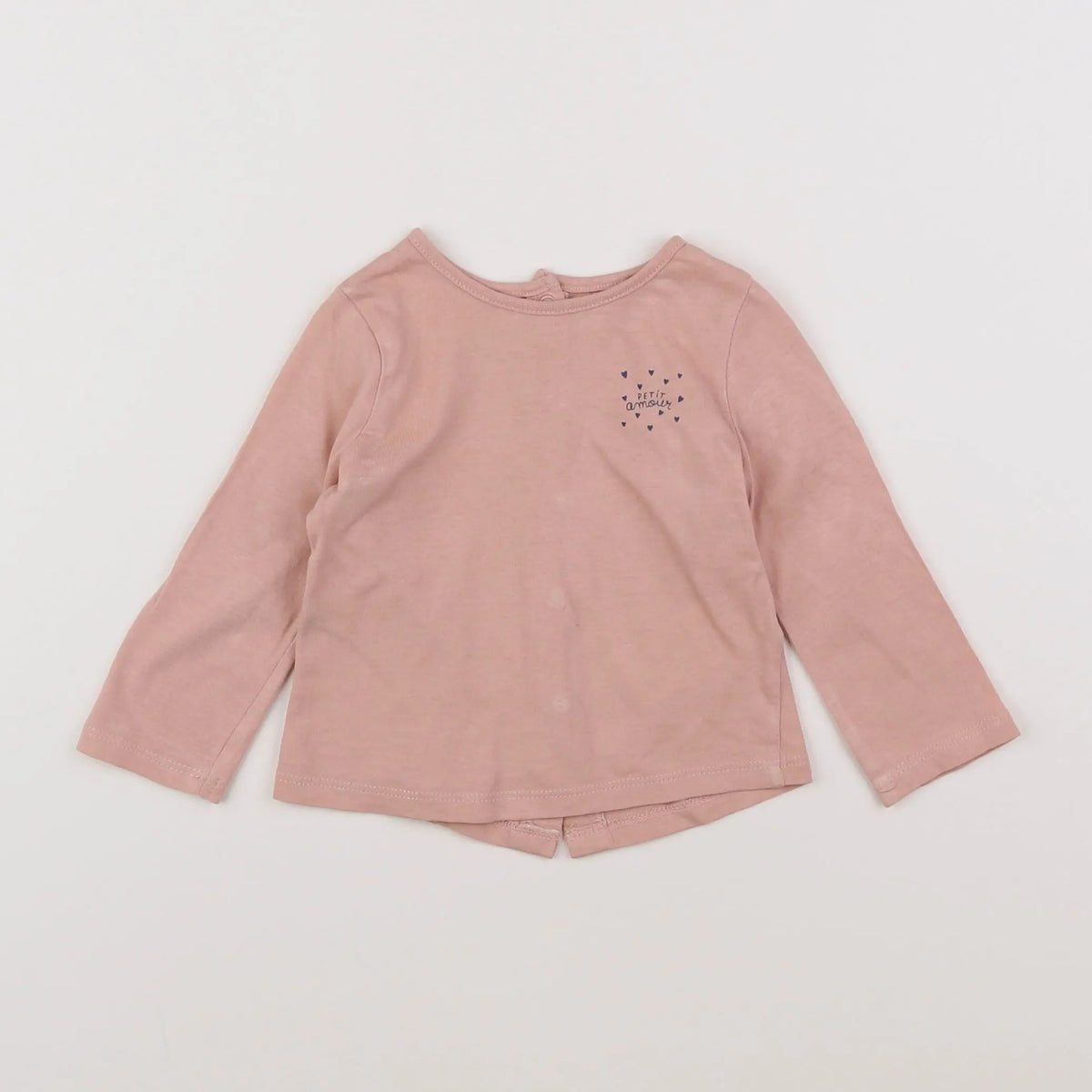 Vertbaudet - tee-shirt rose - 3 mois