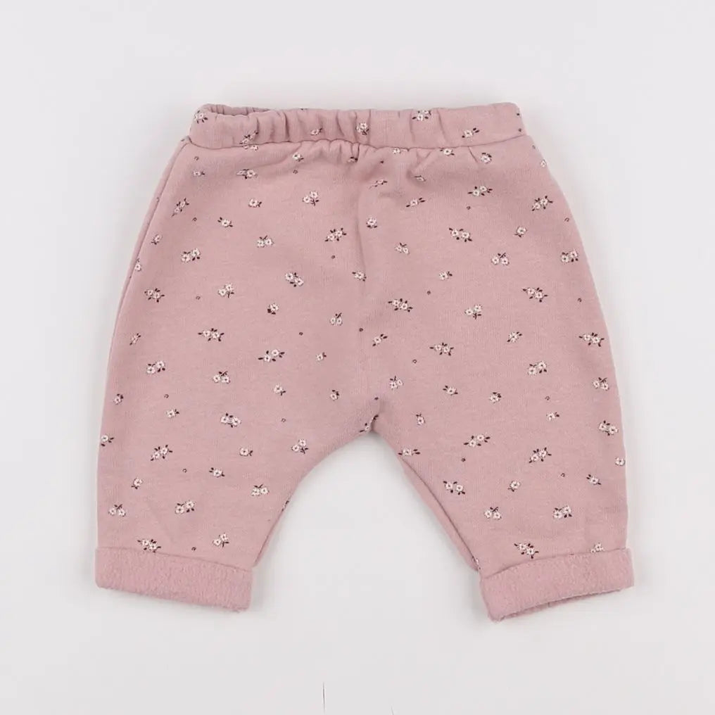 Vertbaudet - jogging rose - 3 mois