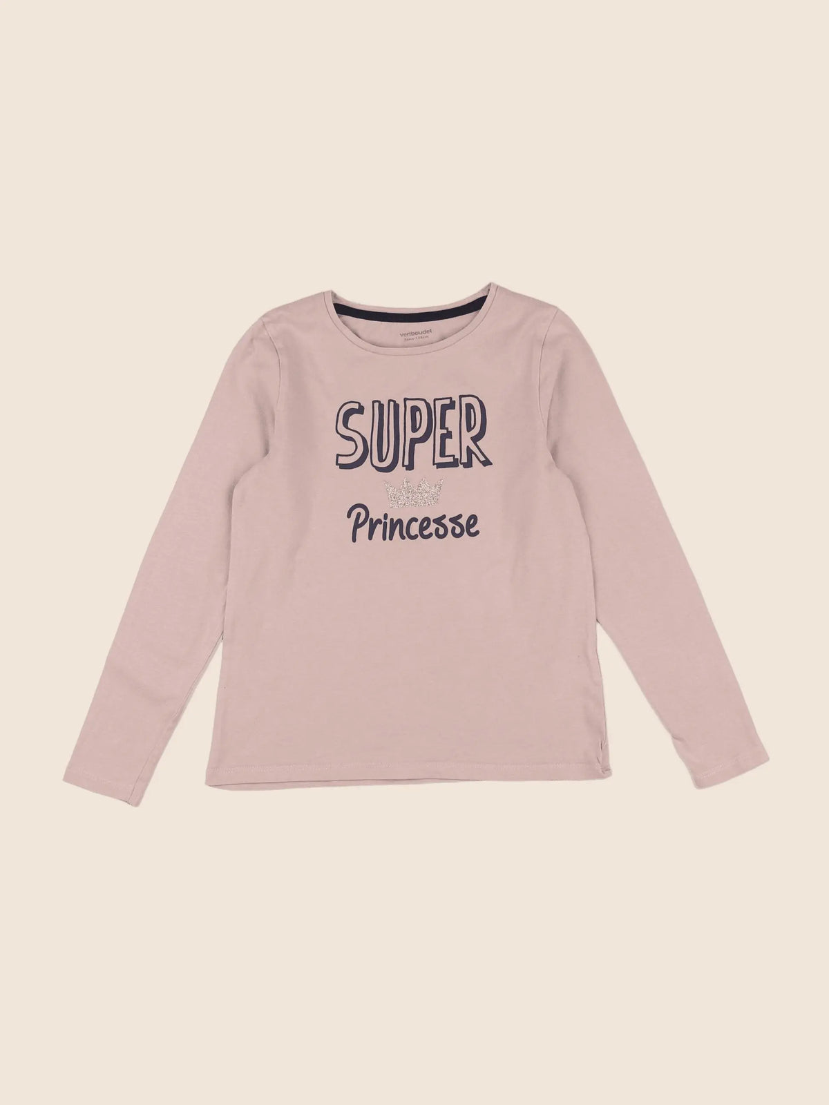 Vertbaudet - tee-shirt rose - 8 ans