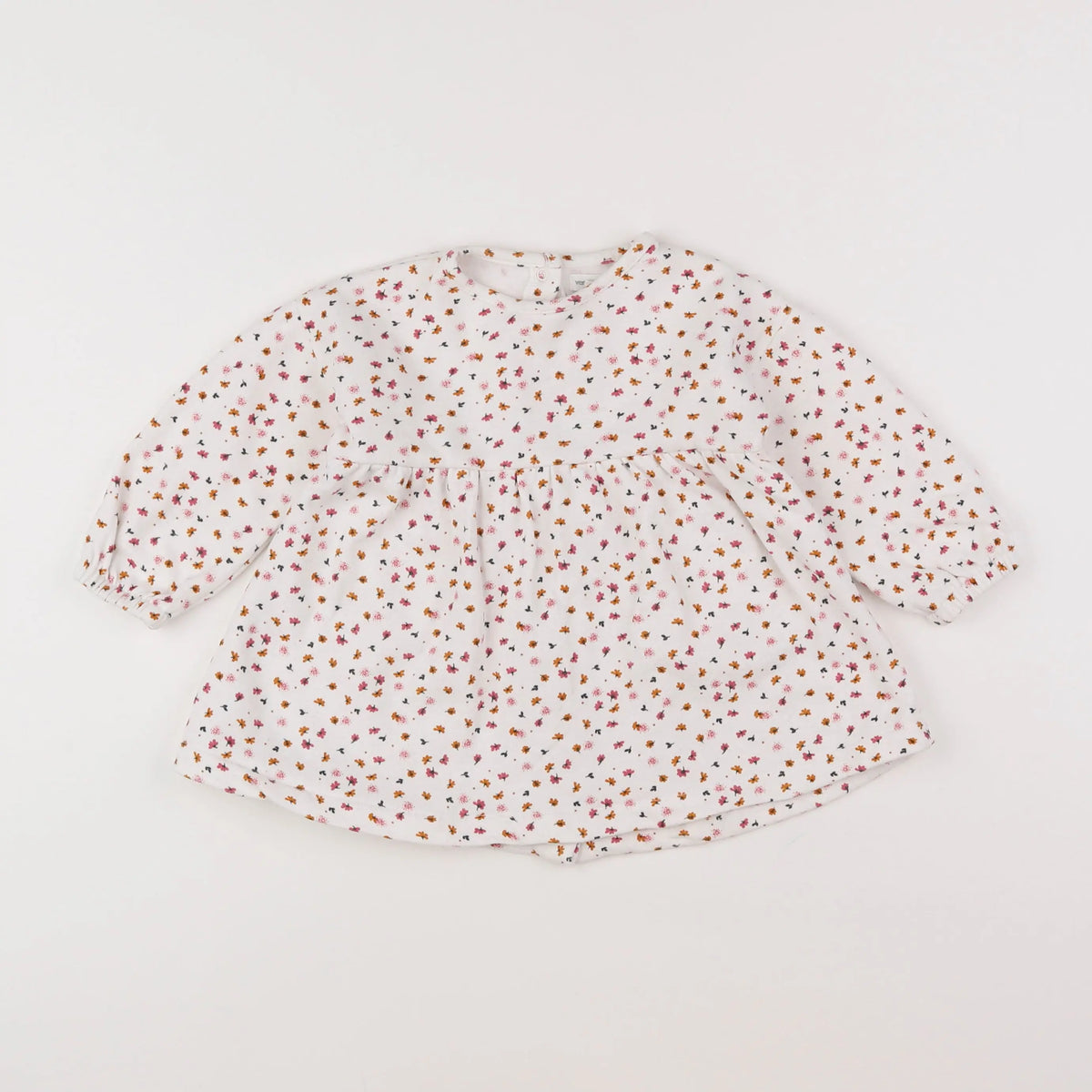 Vertbaudet - robe blanc - 18 mois