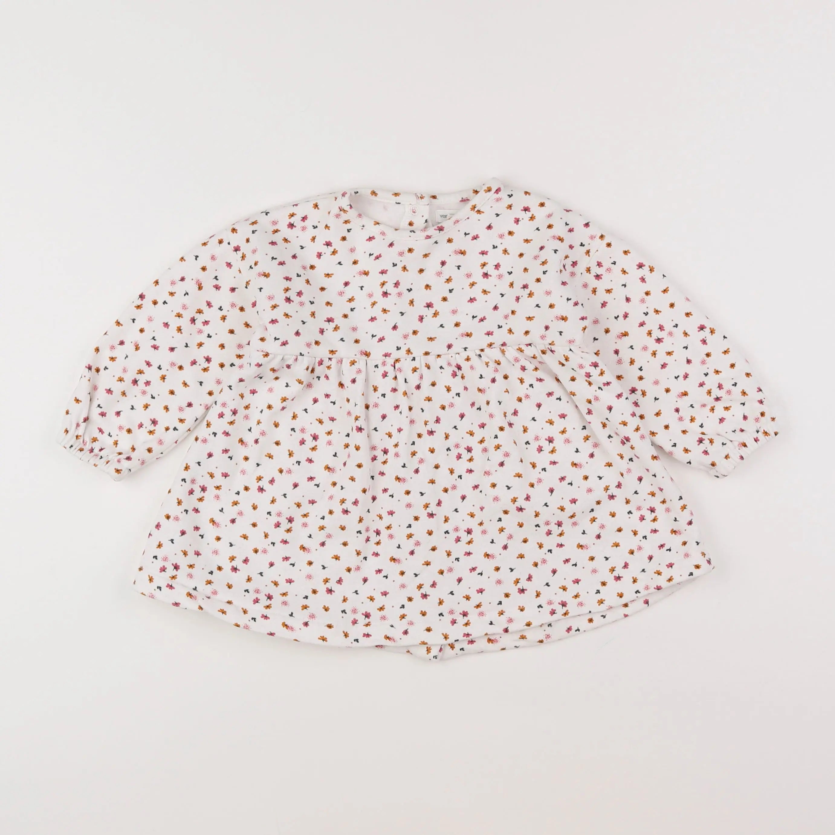 Vertbaudet - robe blanc - 18 mois
