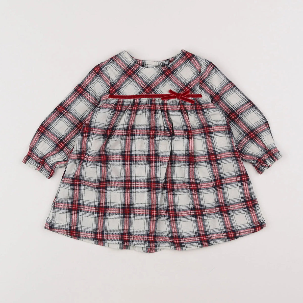 Vertbaudet - robe multicolore - 6 mois