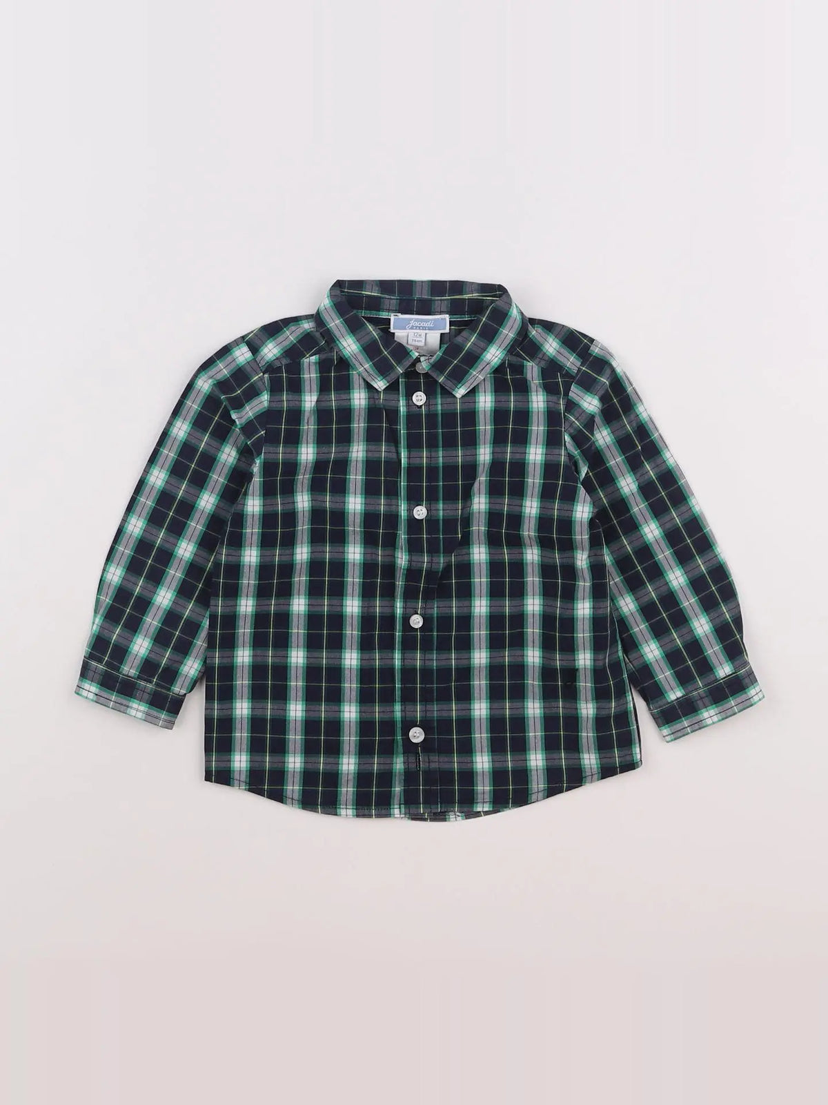 Jacadi - chemise multicolore - 12 mois