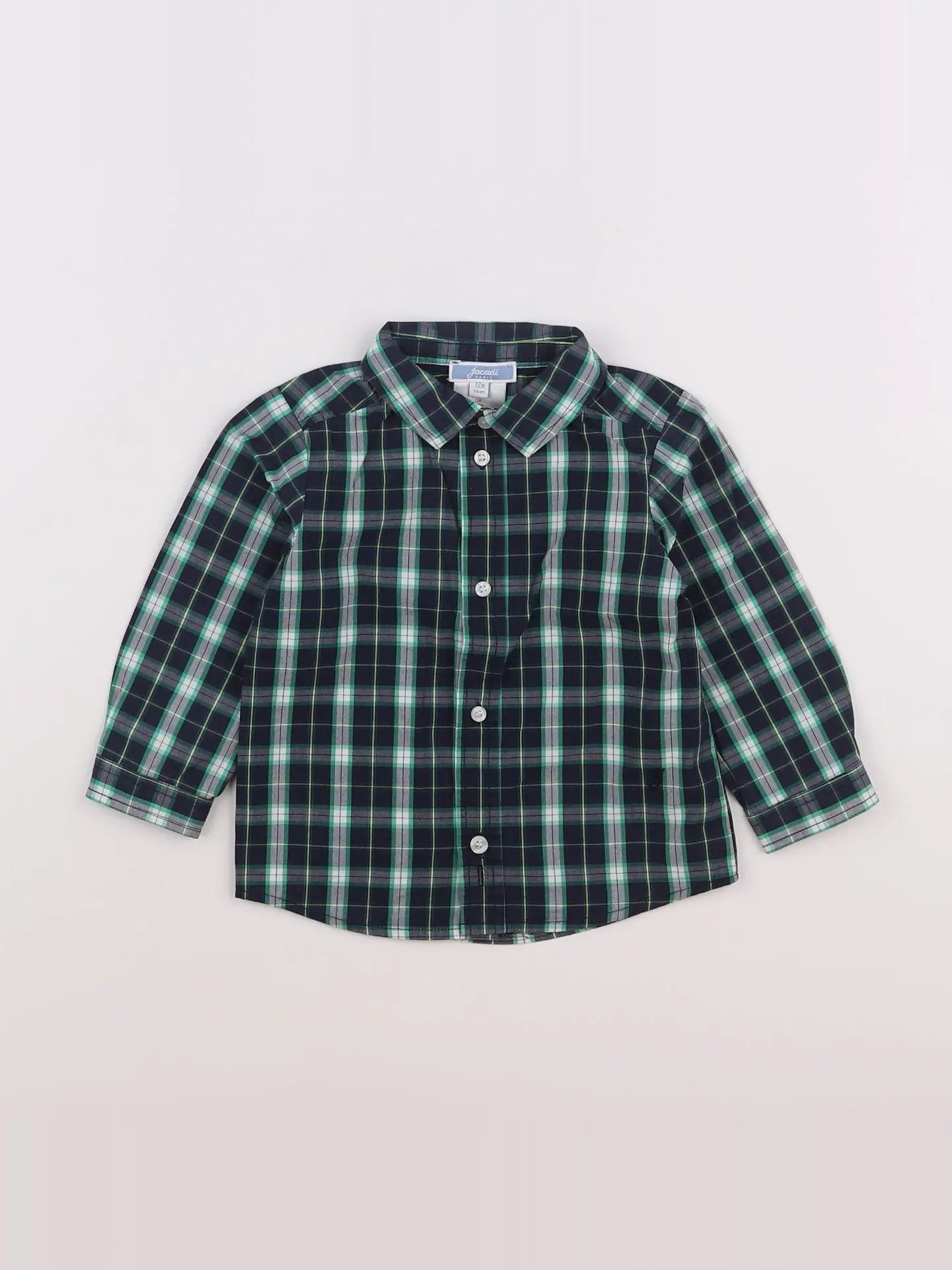 Jacadi - chemise multicolore - 12 mois