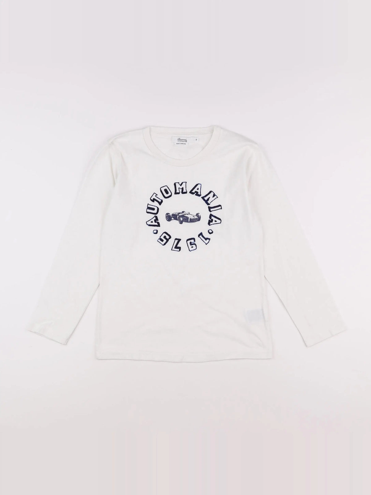 Bonpoint - tee-shirt blanc, bleu - 12 ans