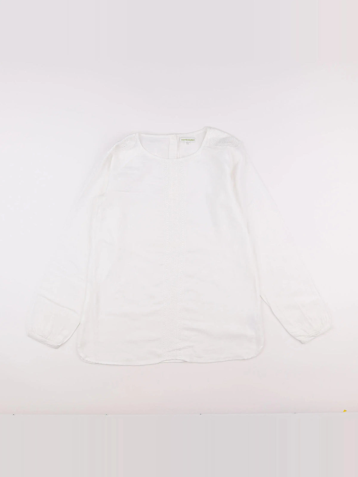 Vertbaudet - blouse blanc - 12 ans