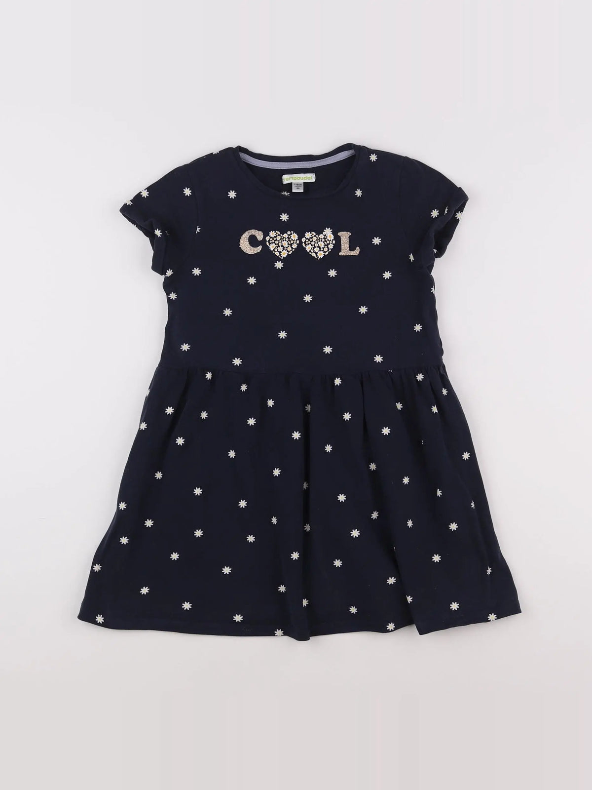 Vertbaudet - robe bleu - 6 ans