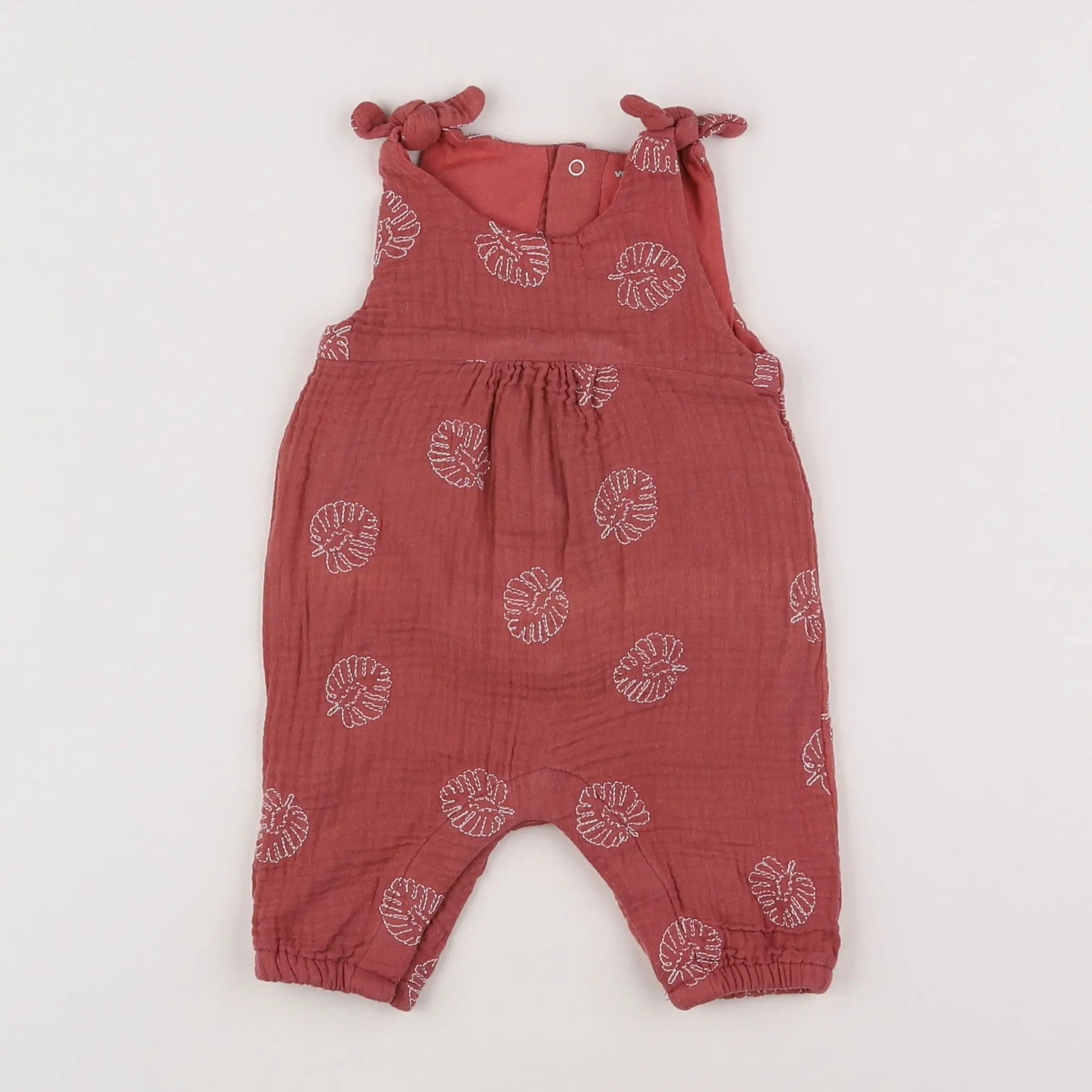 Vertbaudet - combinaison rose - 3 mois