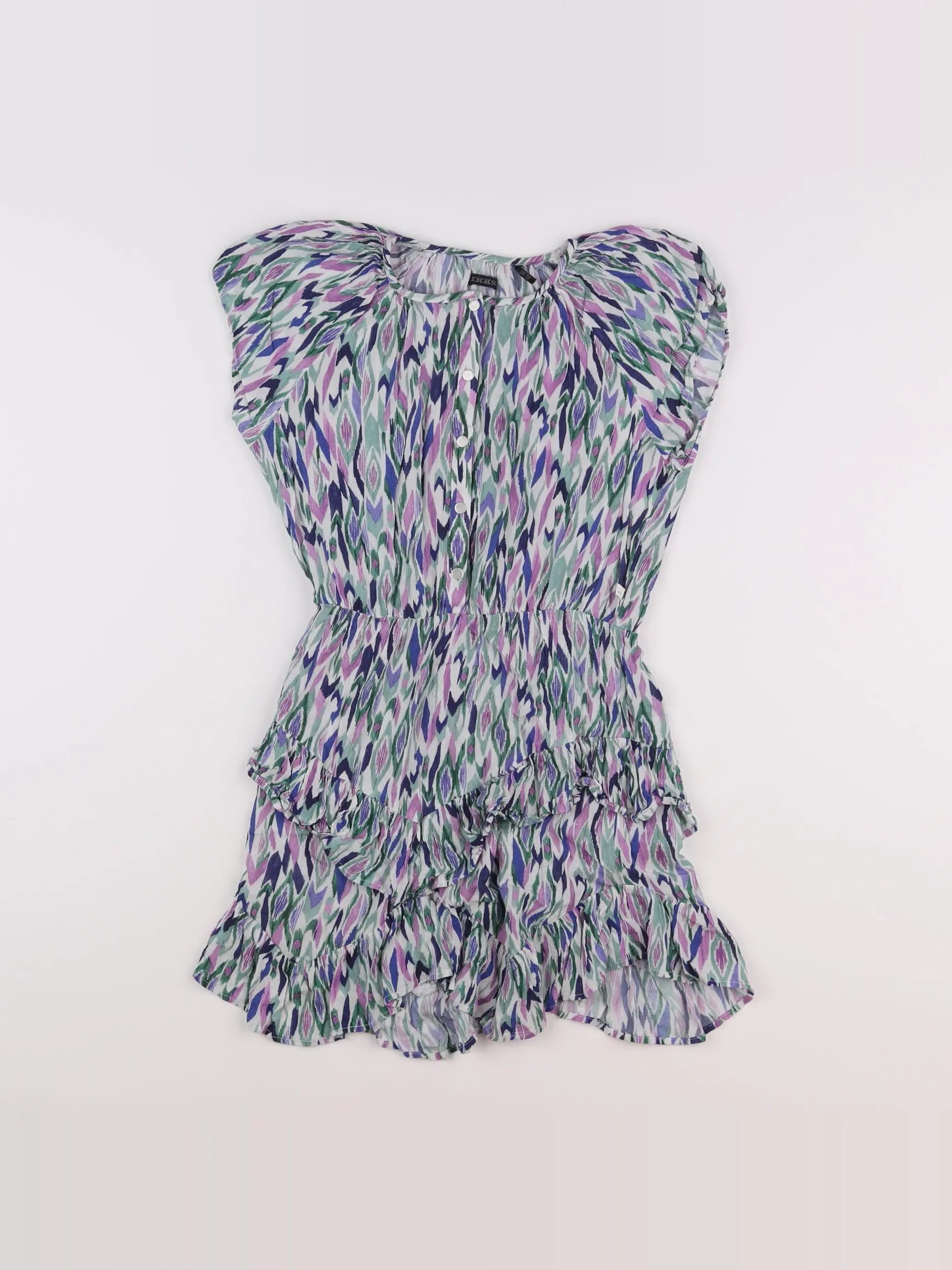IKKS - robe multicolore - 10 ans
