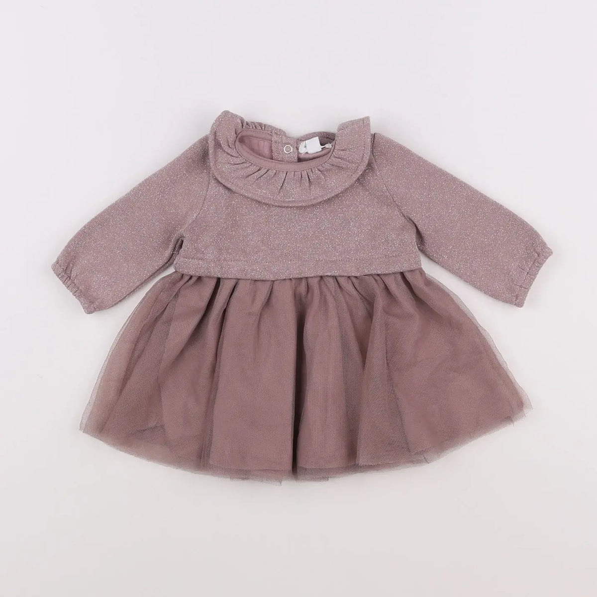 Vertbaudet - robe violet - 3 mois