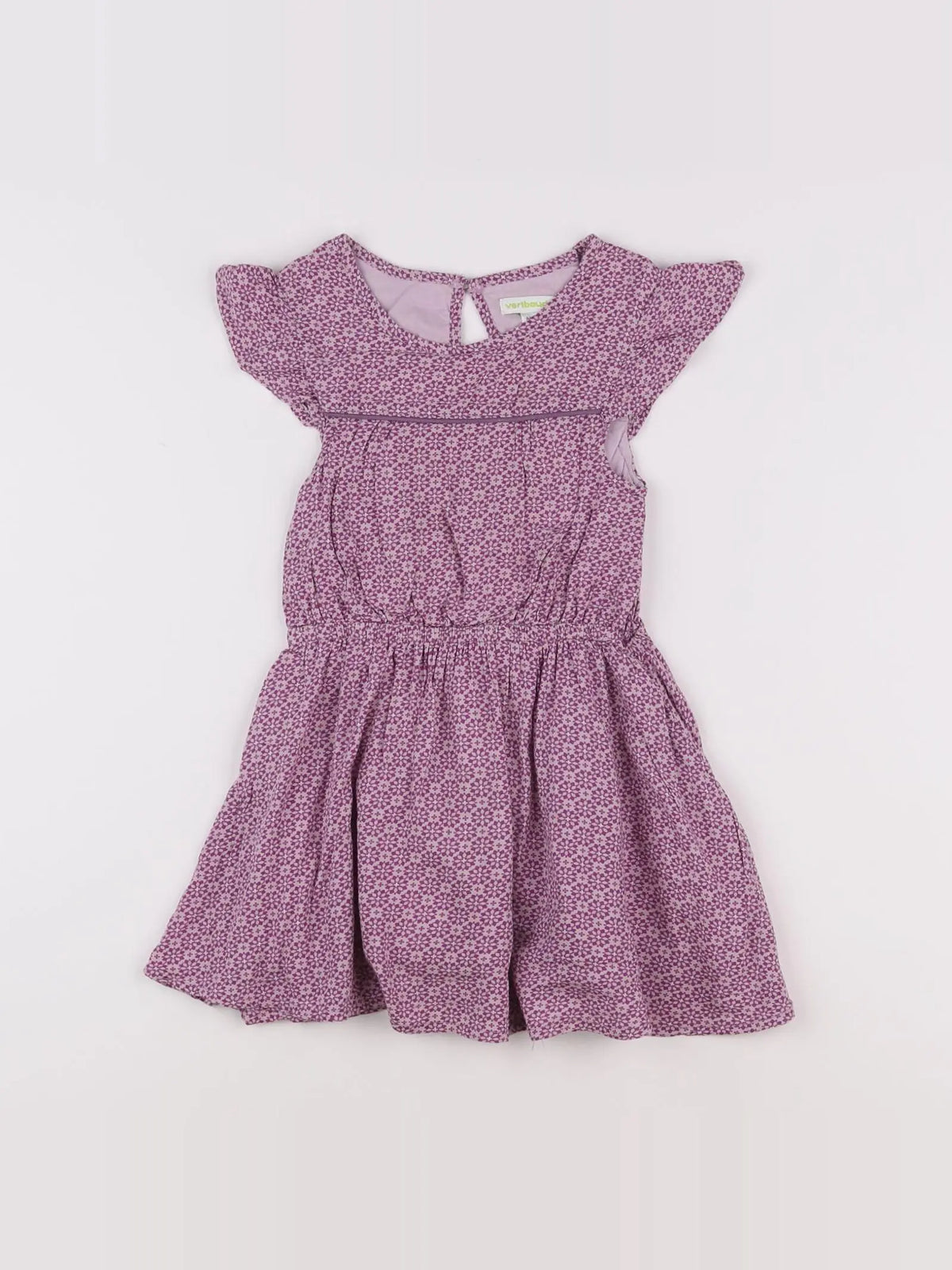 Vertbaudet - robe violet - 3 ans