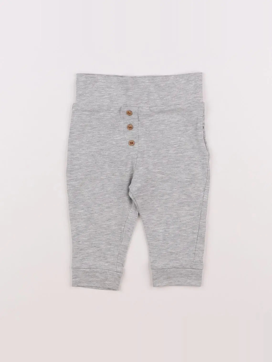 Vertbaudet - legging gris - 6 mois