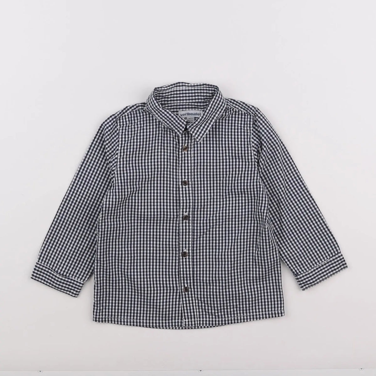 Vertbaudet - chemise bleu - 2 ans