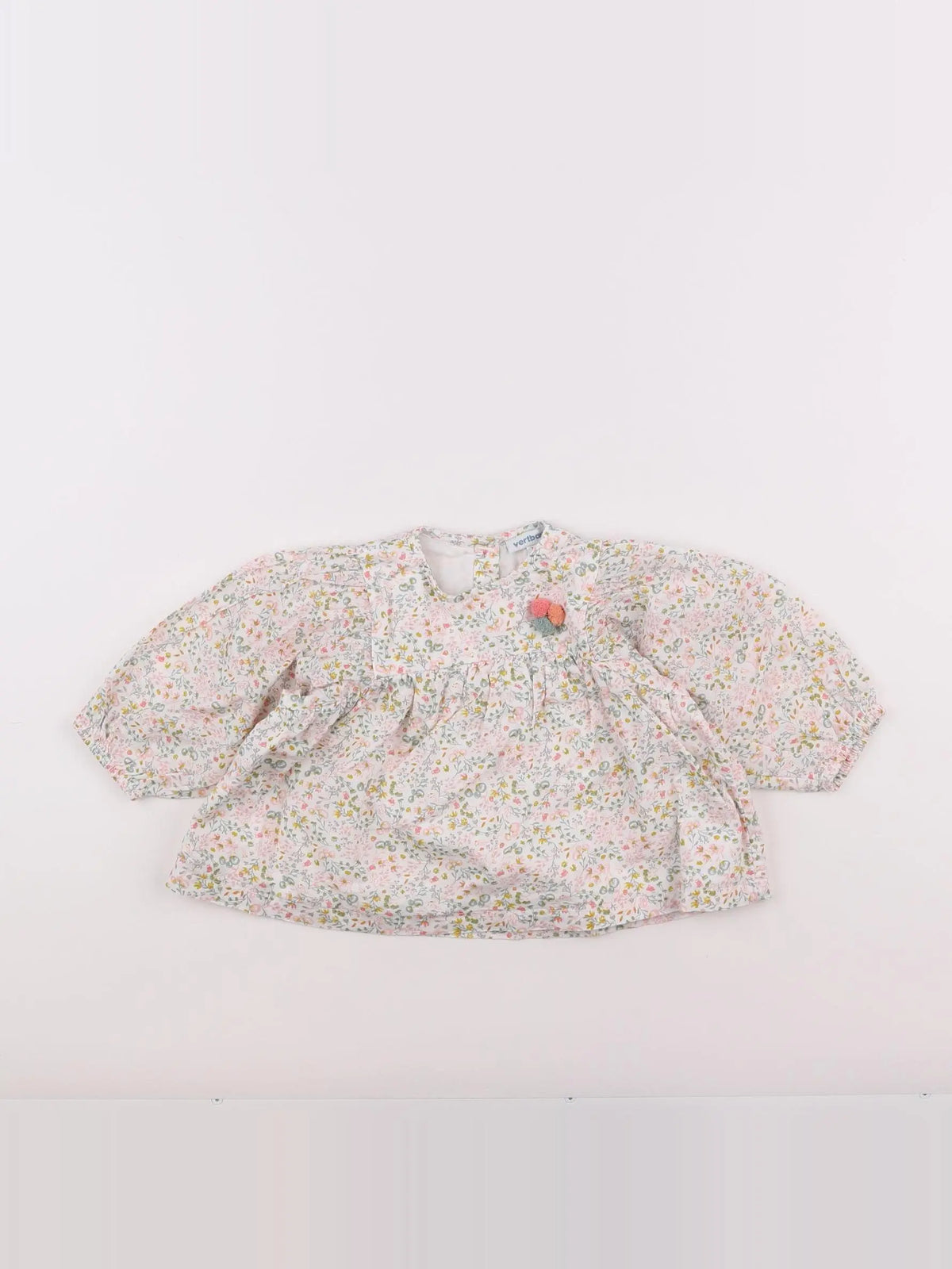 Vertbaudet - blouse multicolore - 9 mois