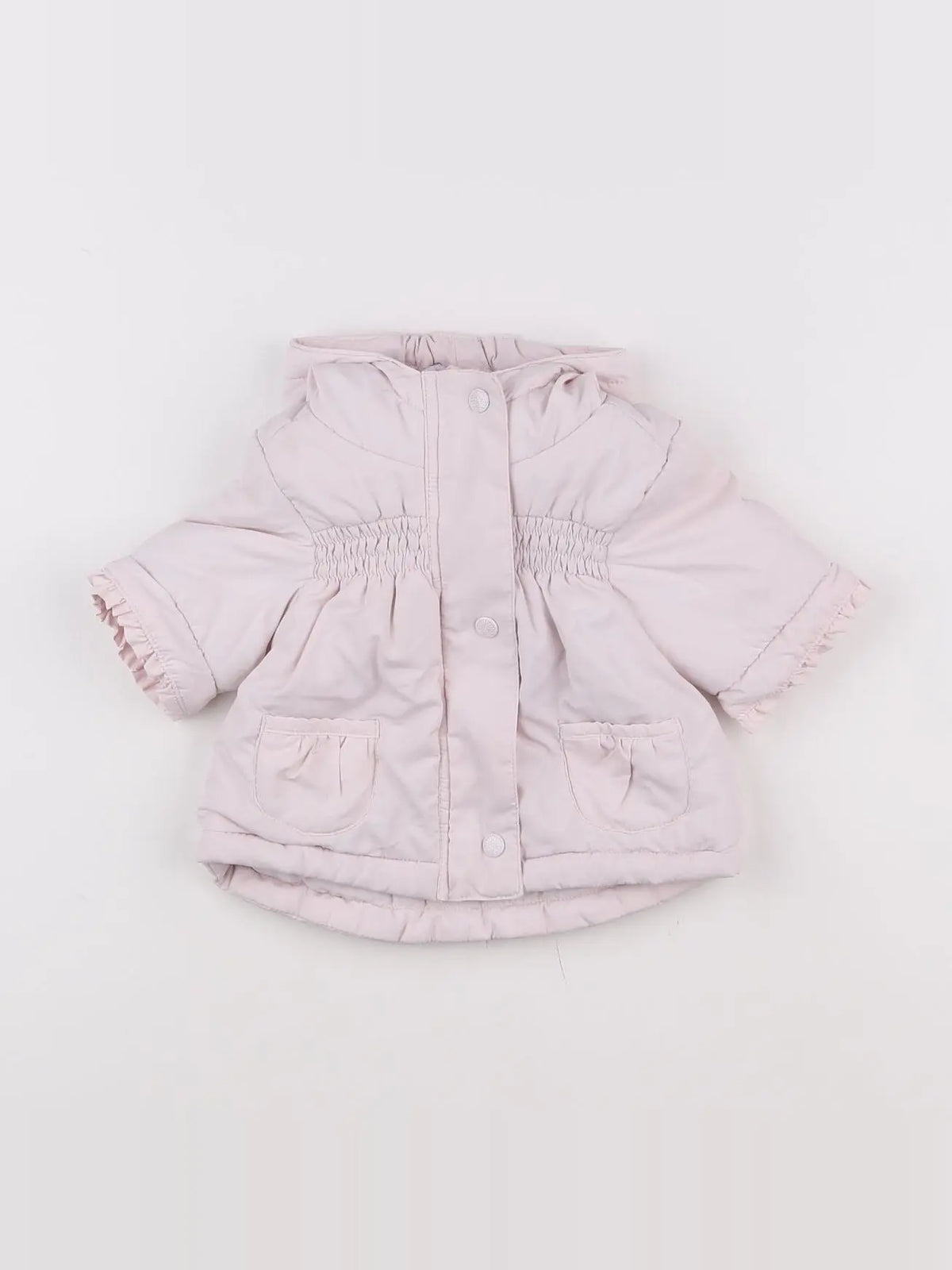 Vertbaudet - doudoune rose - 1 mois