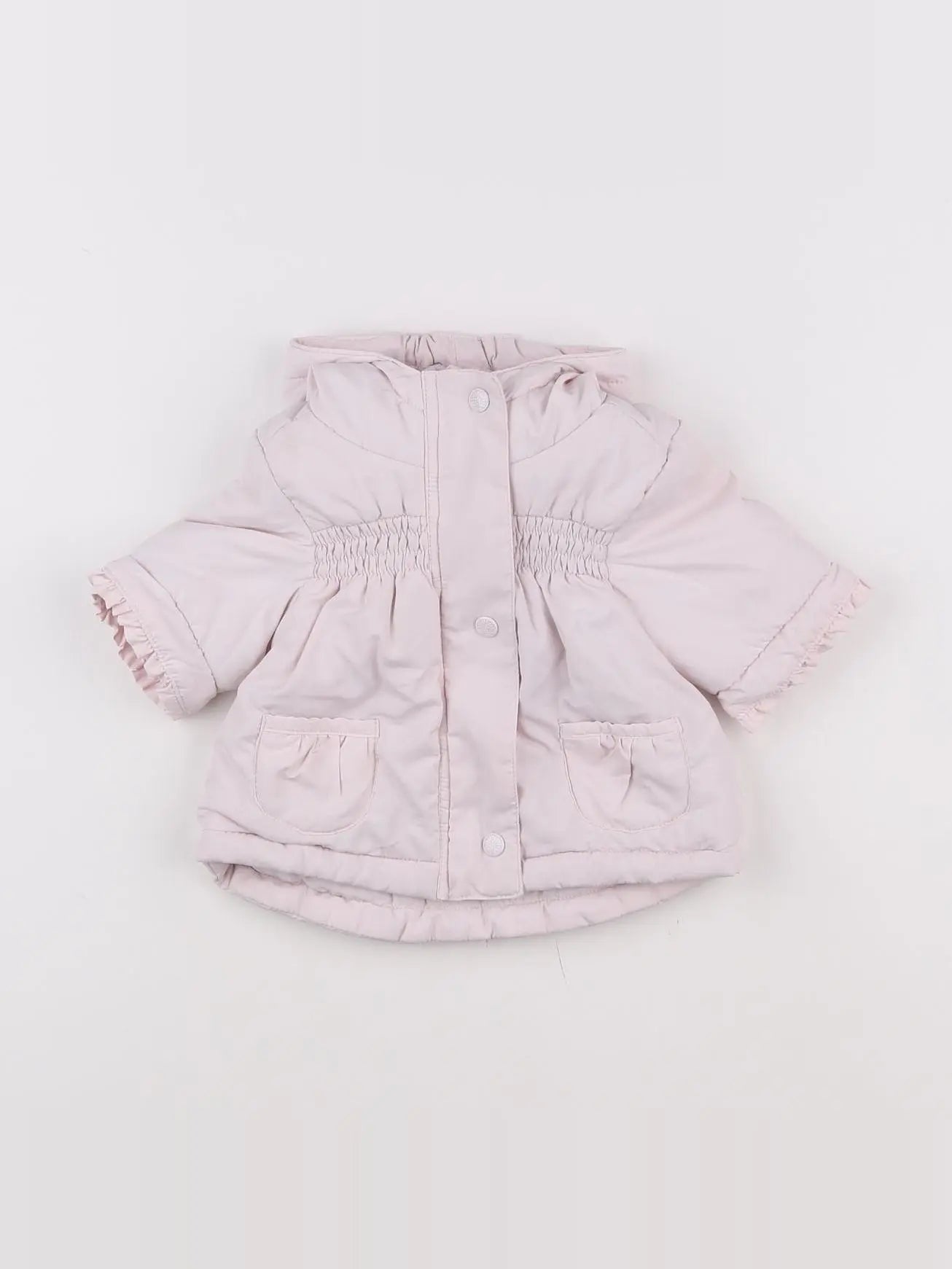 Vertbaudet - doudoune rose - 1 mois