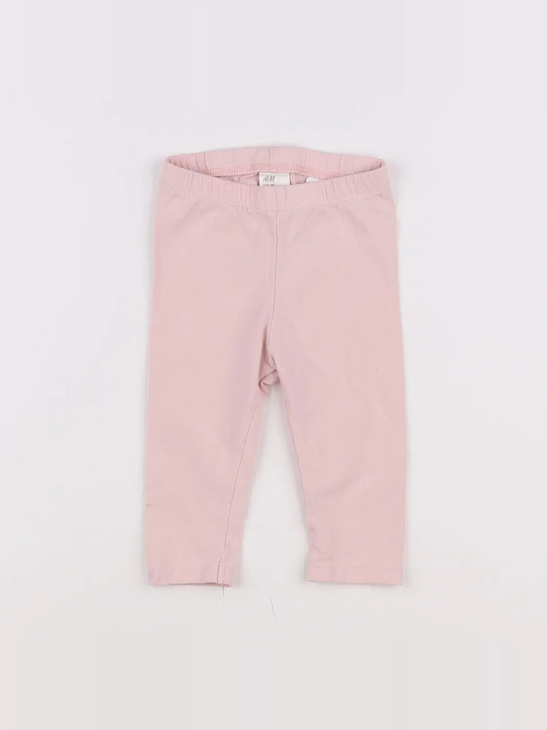 H&M - legging rose - 4/6 mois
