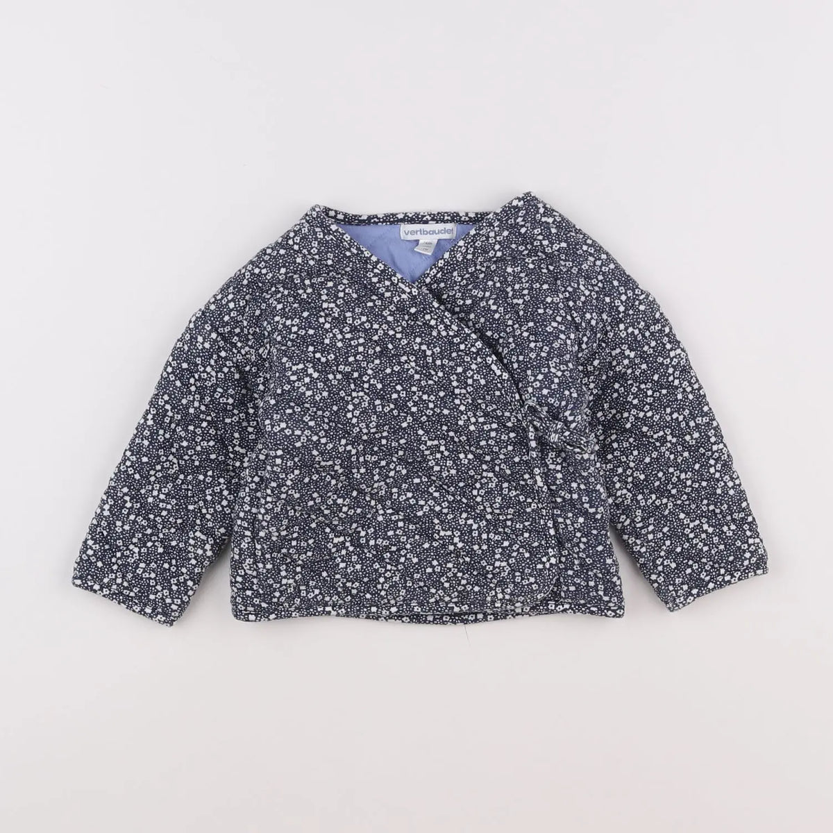 Vertbaudet - veste bleu - 12 mois