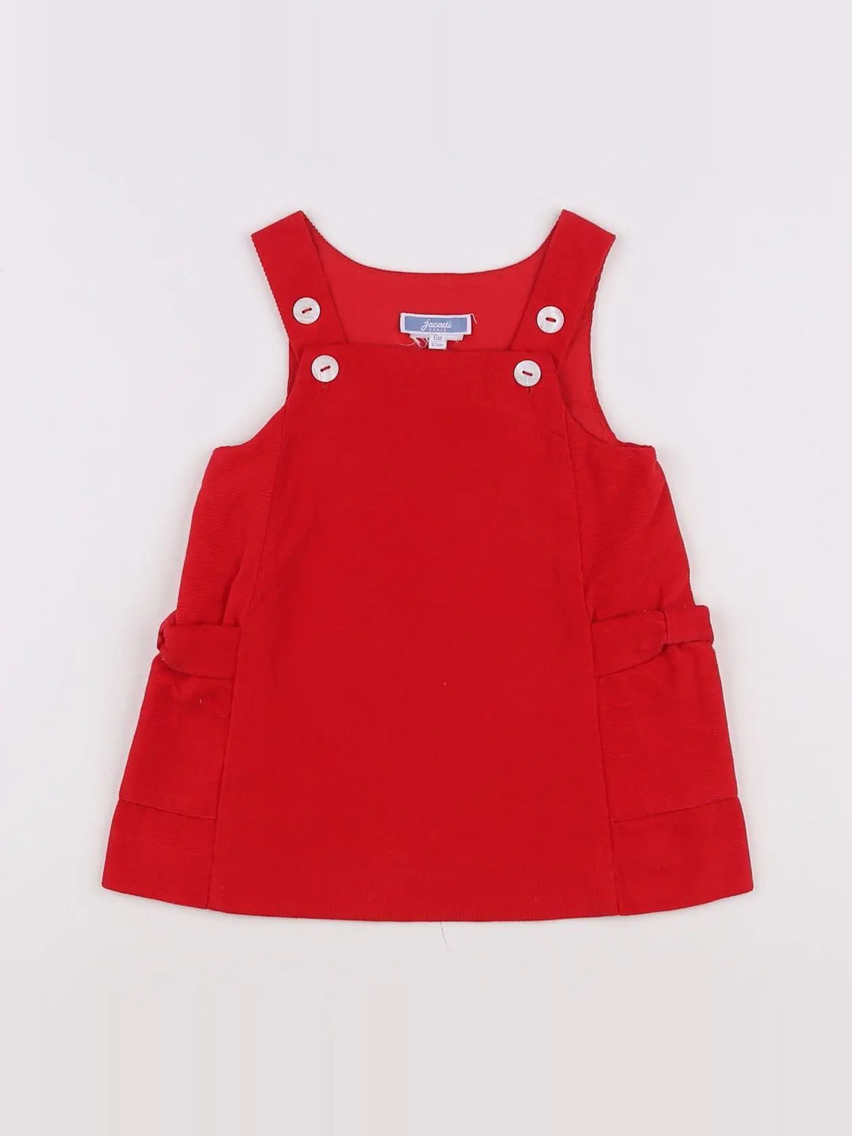 Jacadi - robe rouge - 6 mois