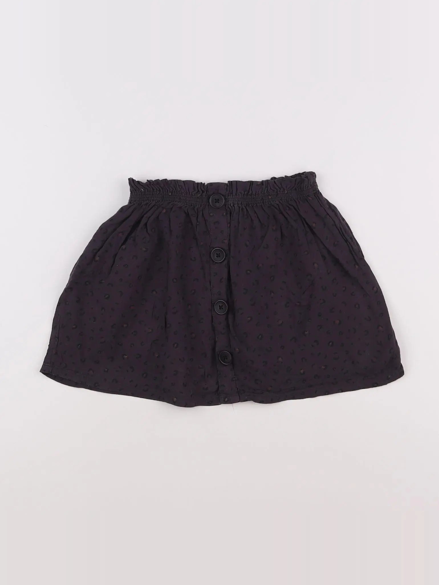 Vertbaudet - jupe gris - 6 ans