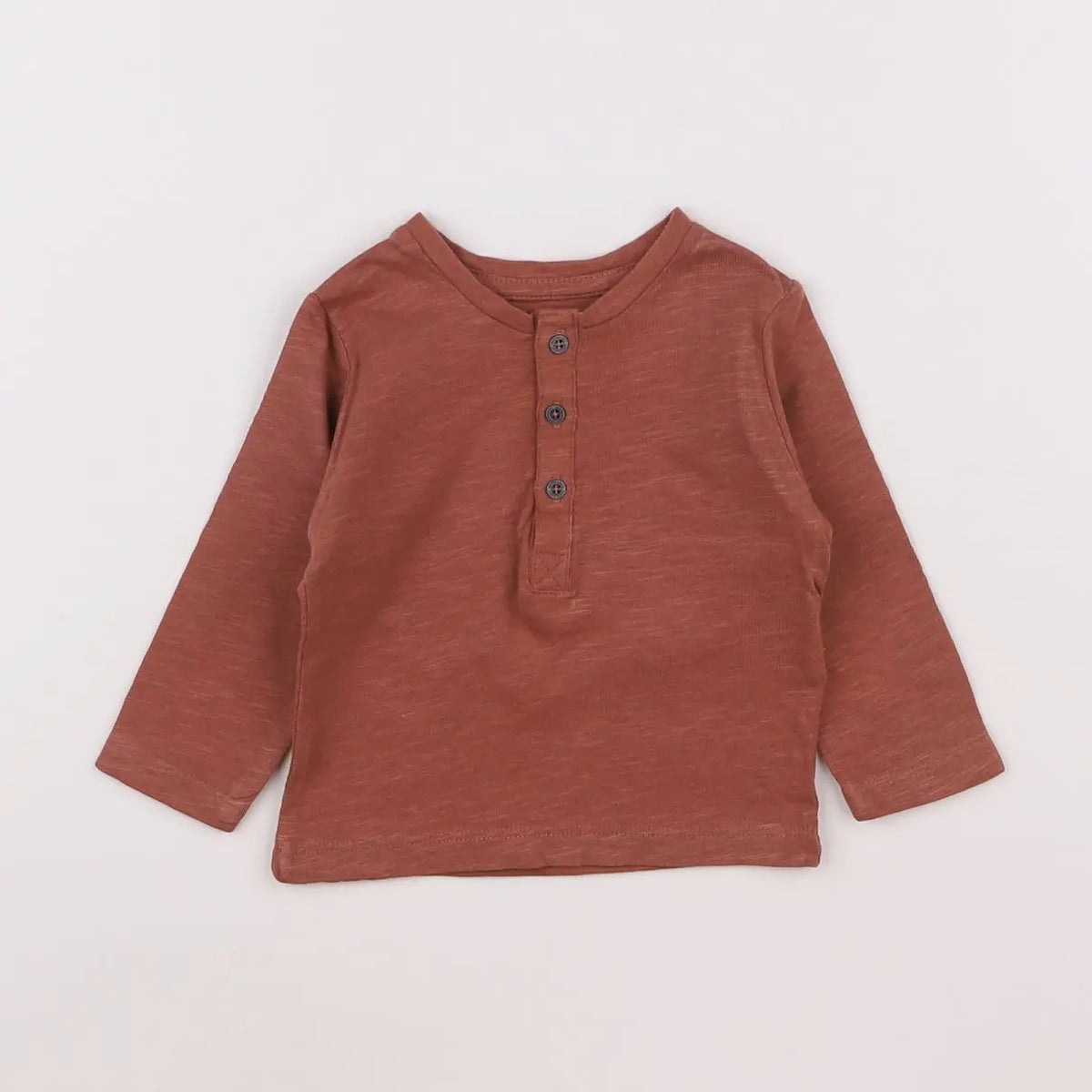 Vertbaudet - tee-shirt marron - 3 mois