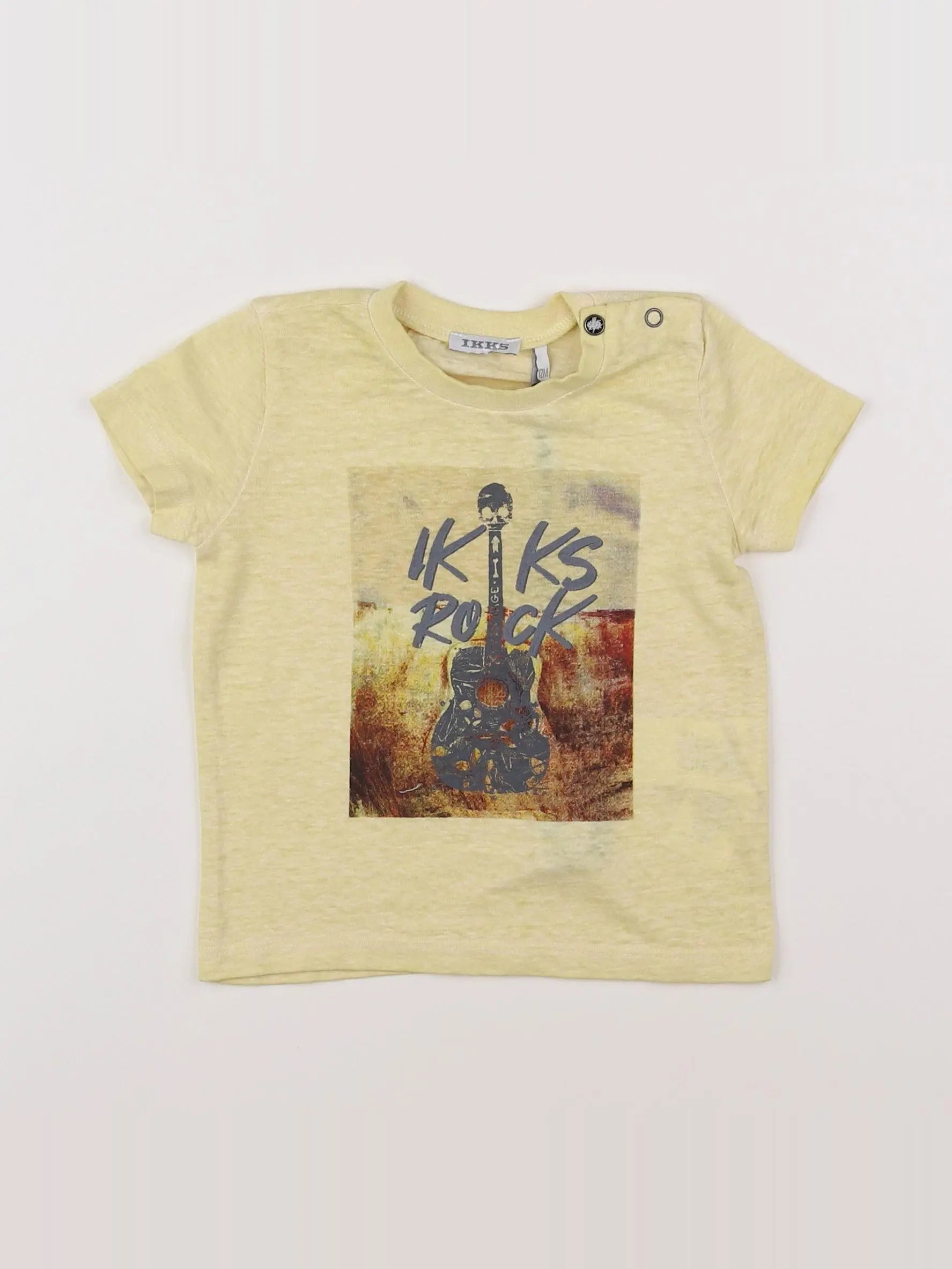 Tee-shirt jaune