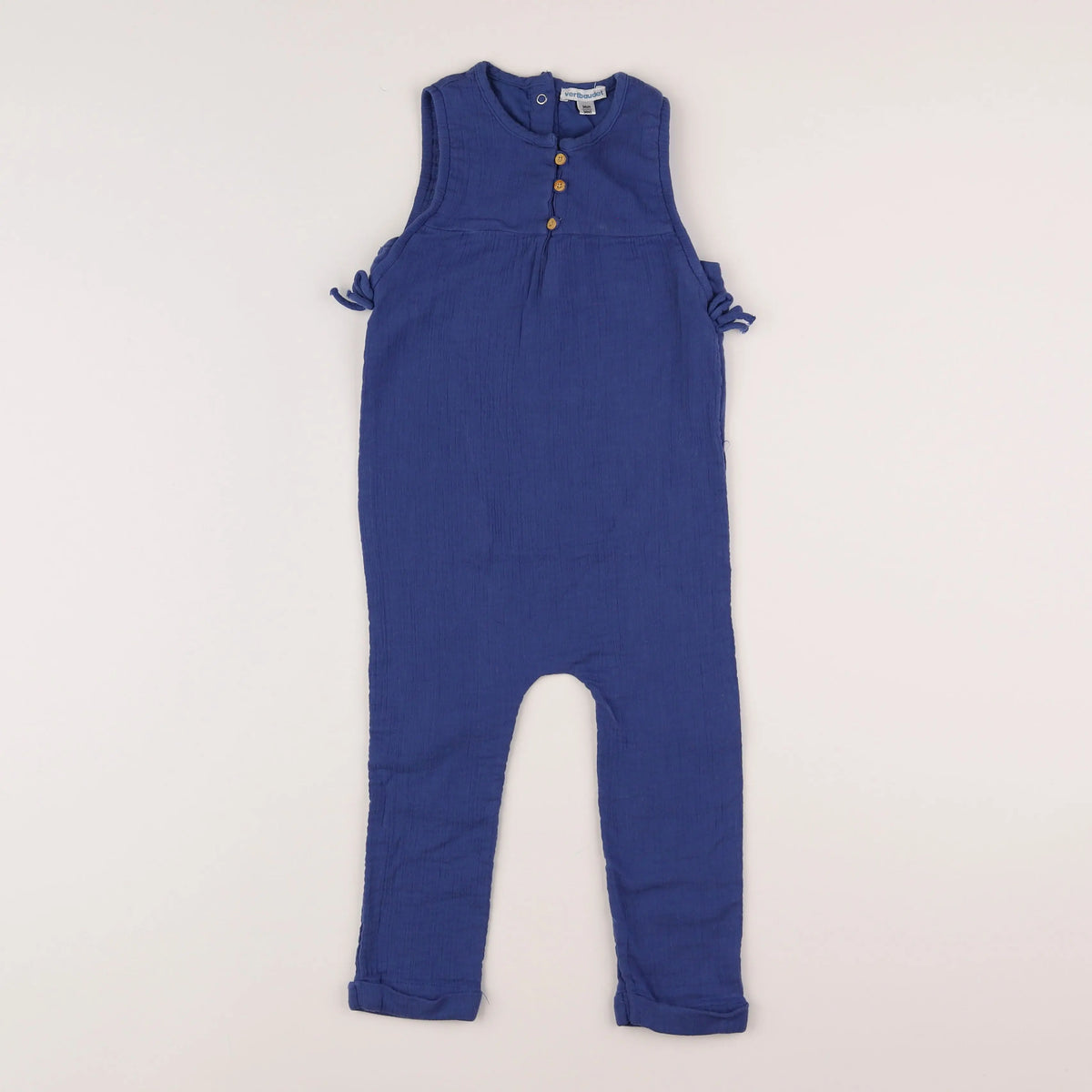 Vertbaudet - combinaison bleu - 3 ans