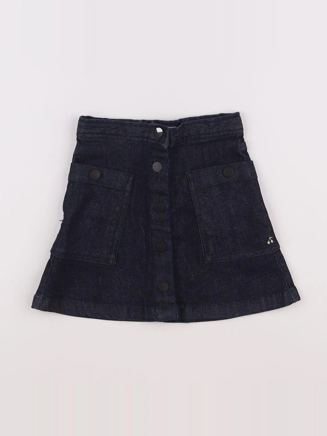 Bonpoint - jupe bleu, or - 4 ans