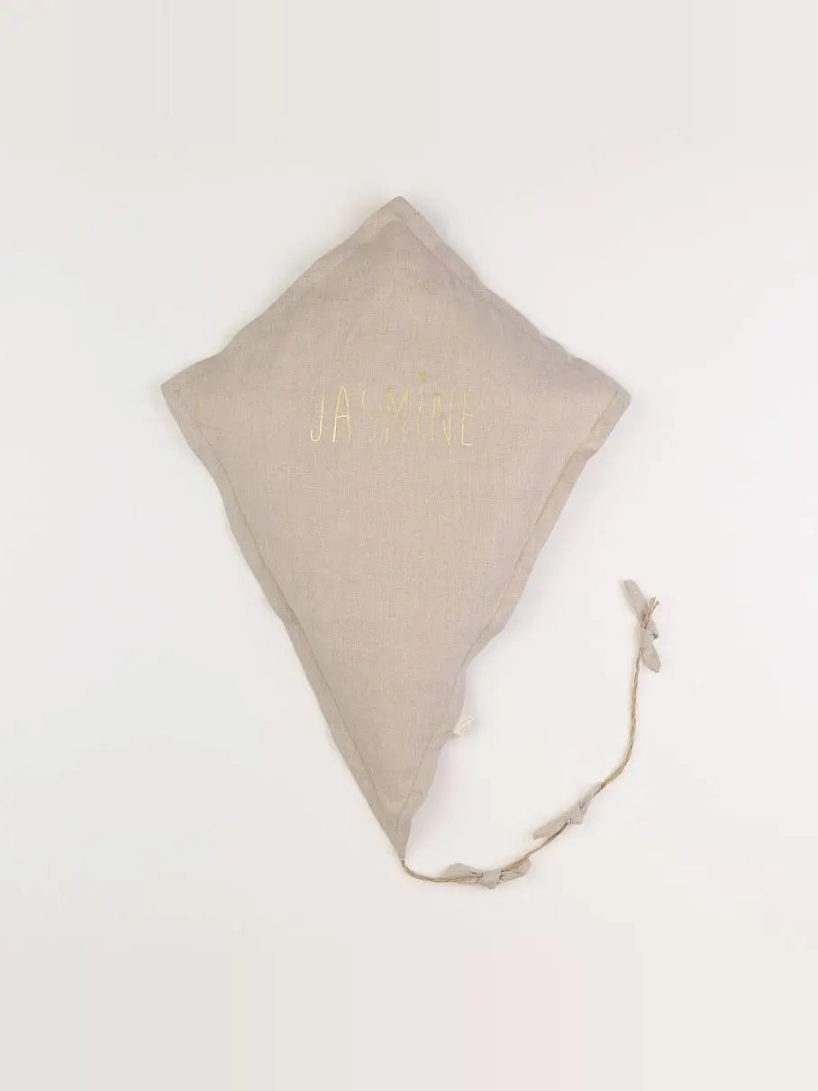 Petit Picotin - "JASMINE" décoration murale cerf volant beige  