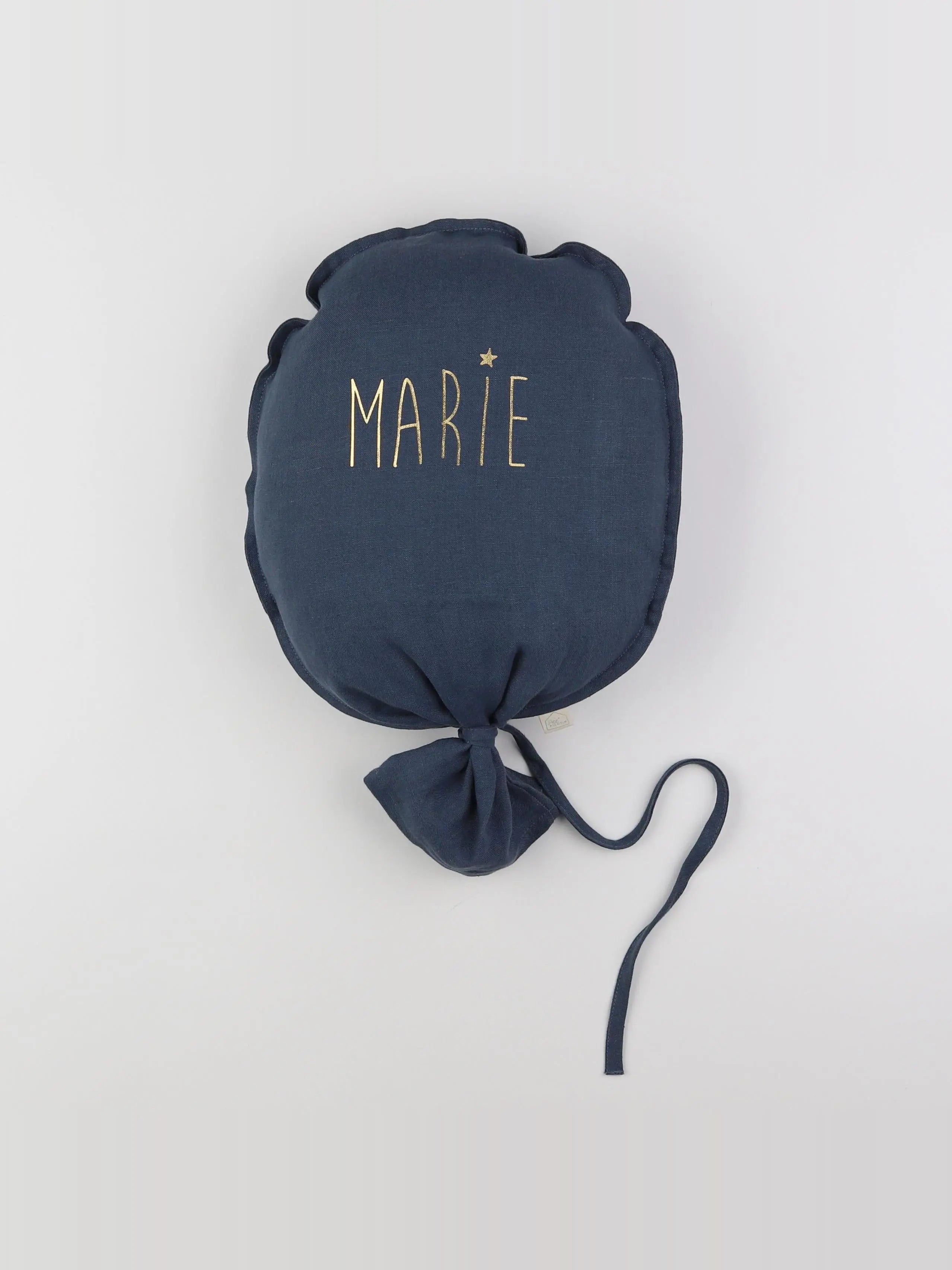 Petit Picotin - "MARIE" décoration murale ballon bleu 