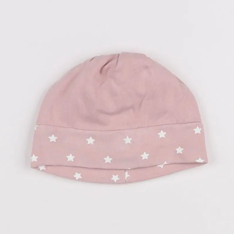 Vertbaudet - bonnet rose - 12 mois