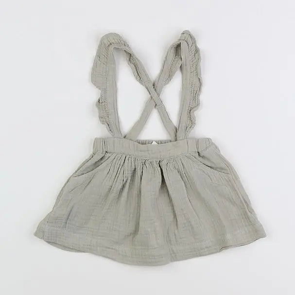 Vertbaudet - jupe vert - 6 mois