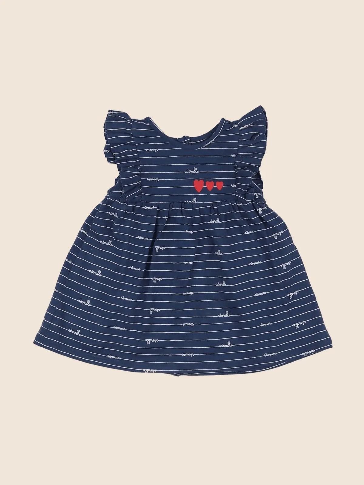 Vertbaudet - robe bleu - 6 mois