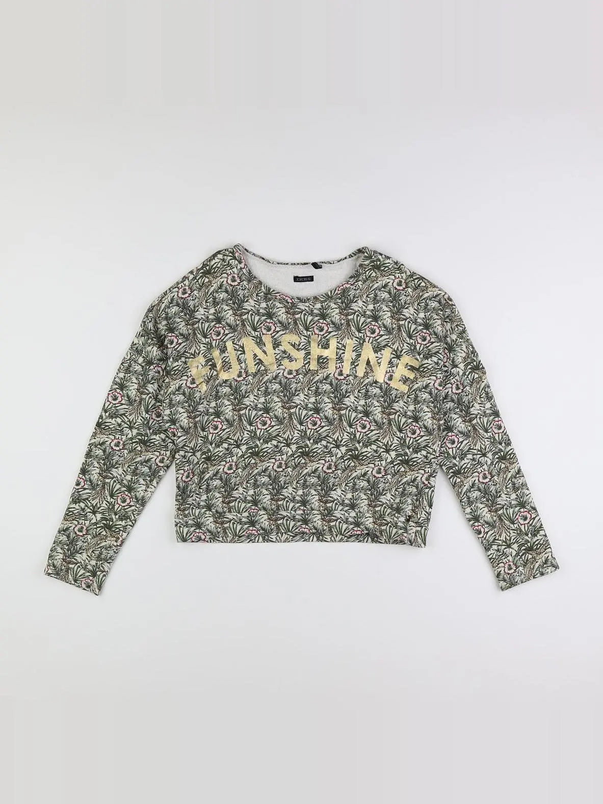 IKKS - sweat vert - 12 ans