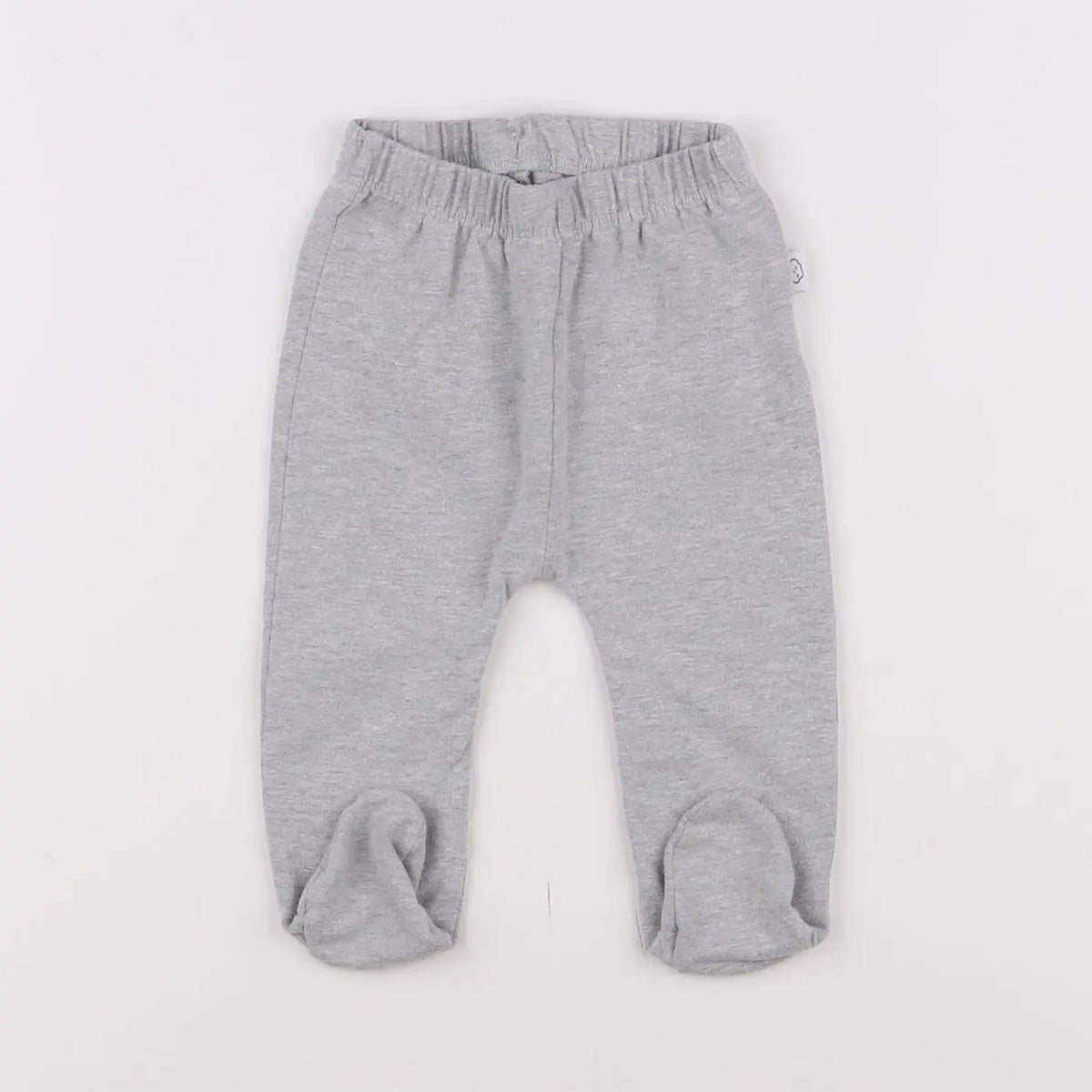Vertbaudet - legging gris - 6 mois