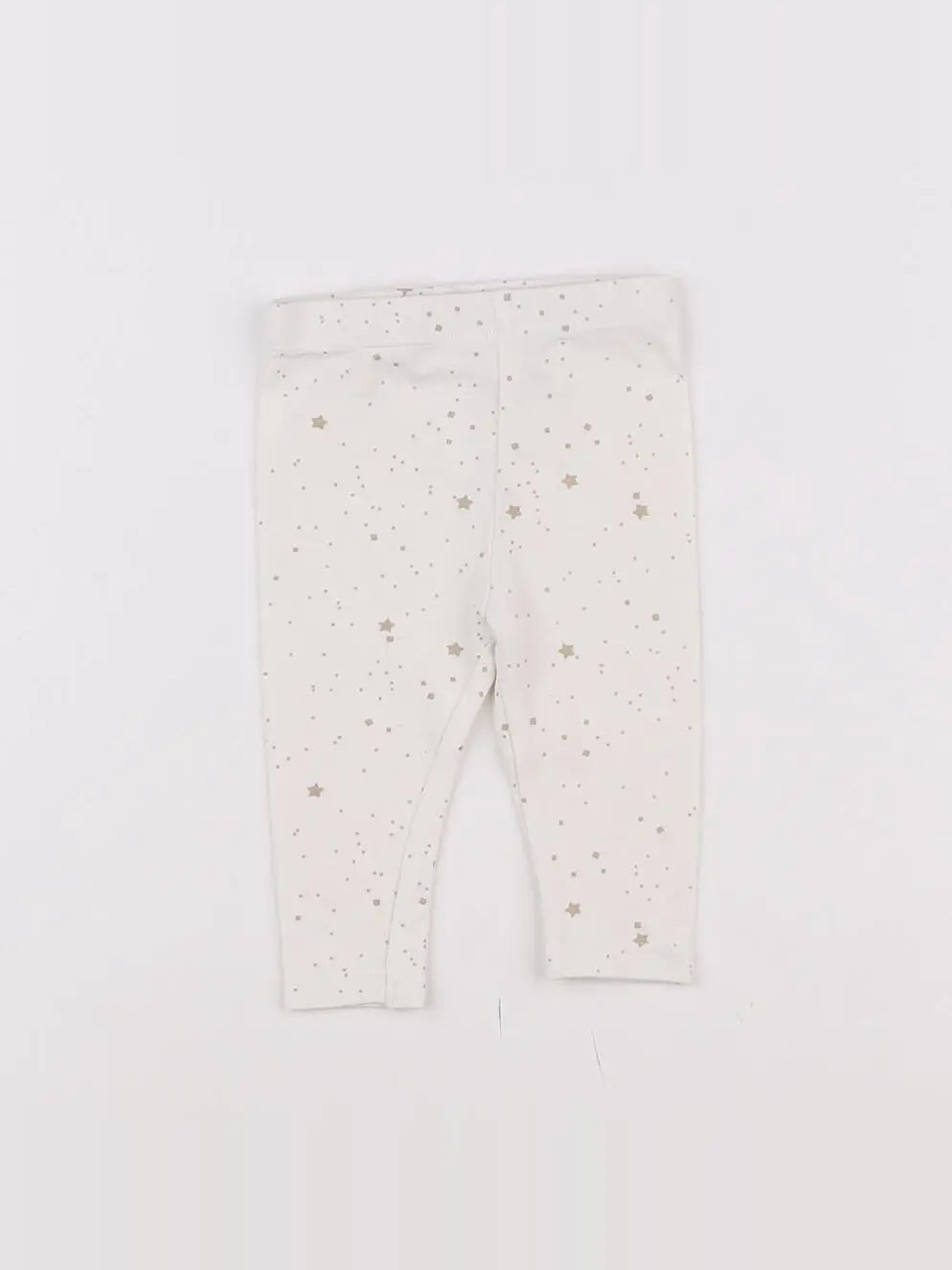 Vertbaudet - legging blanc - 3 mois