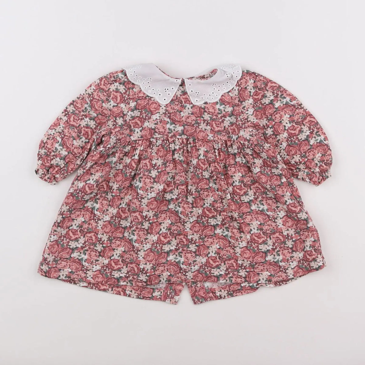 Vertbaudet - robe multicolore - 9 mois