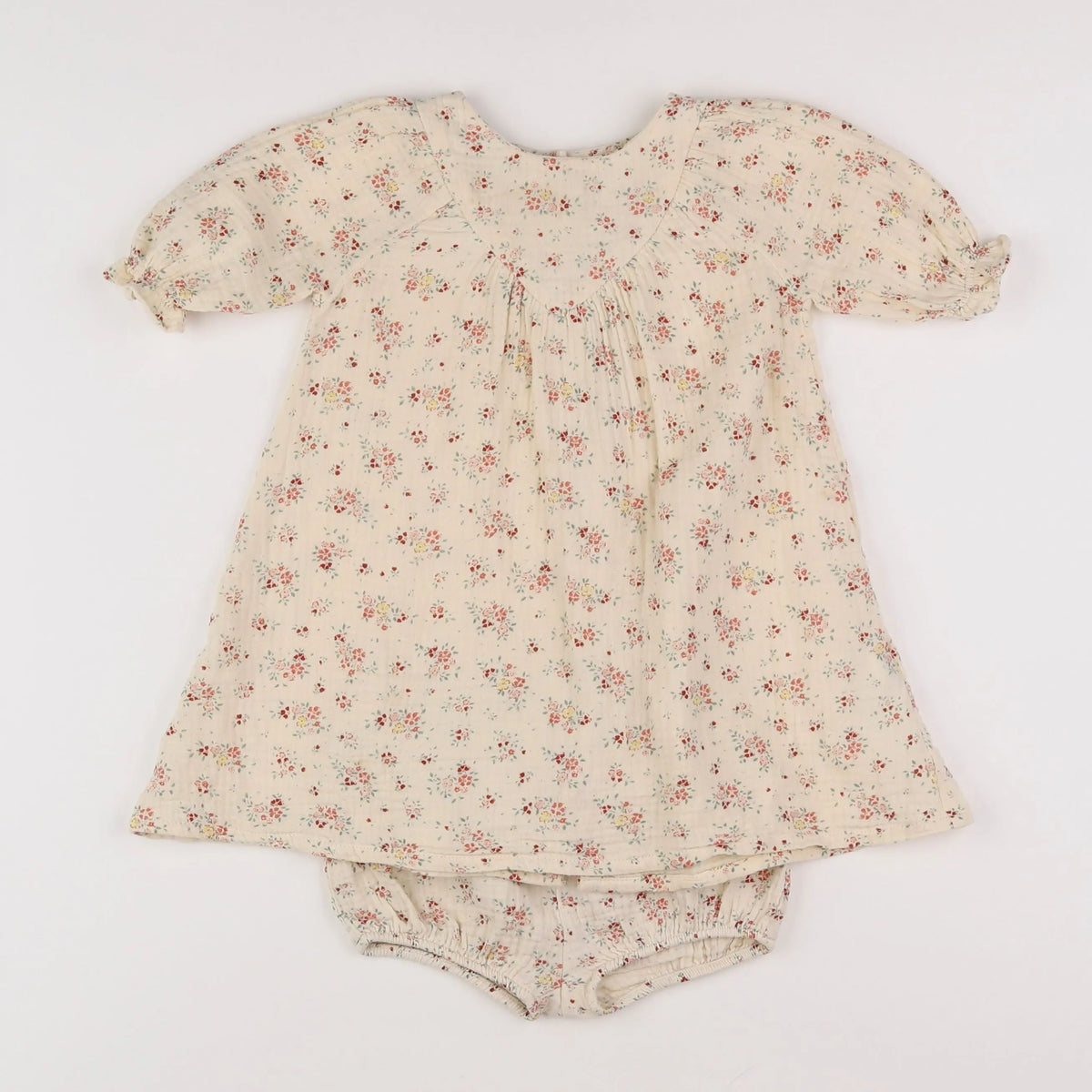 Vertbaudet - robe multicolore - 18 mois