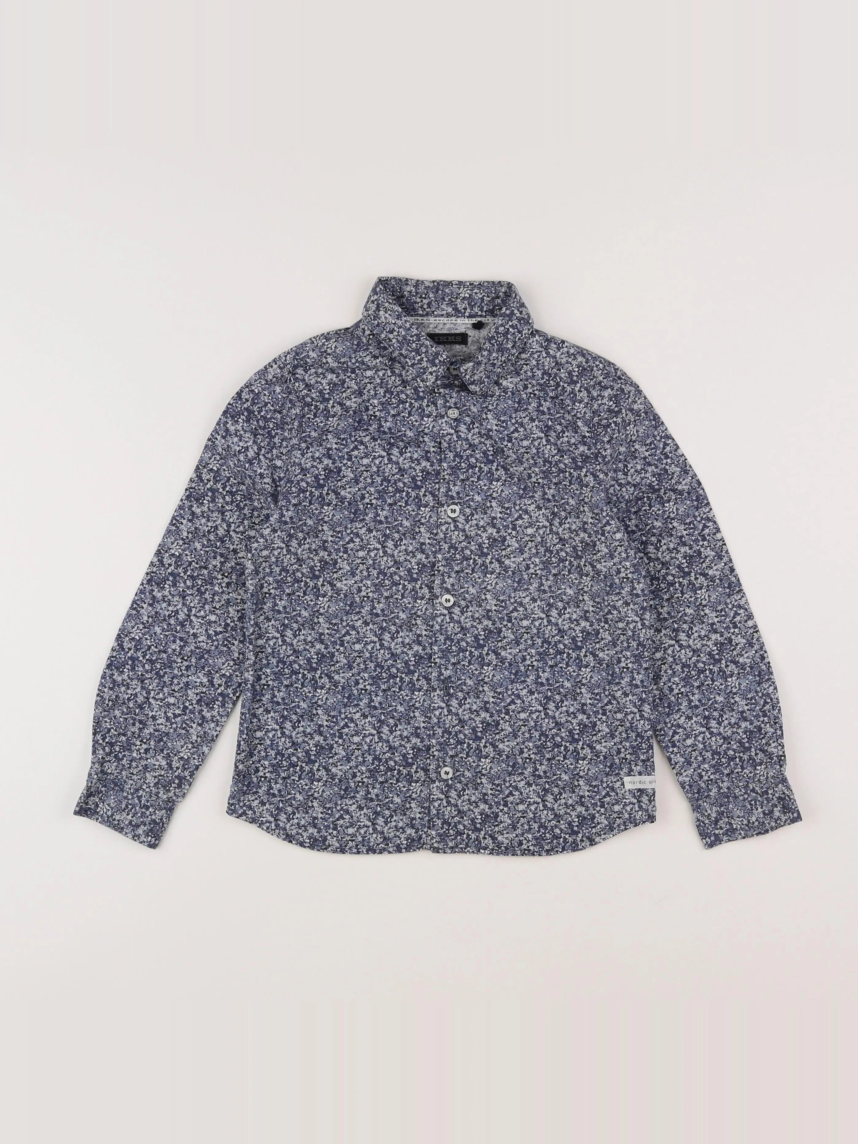 IKKS - chemise bleu - 6 ans