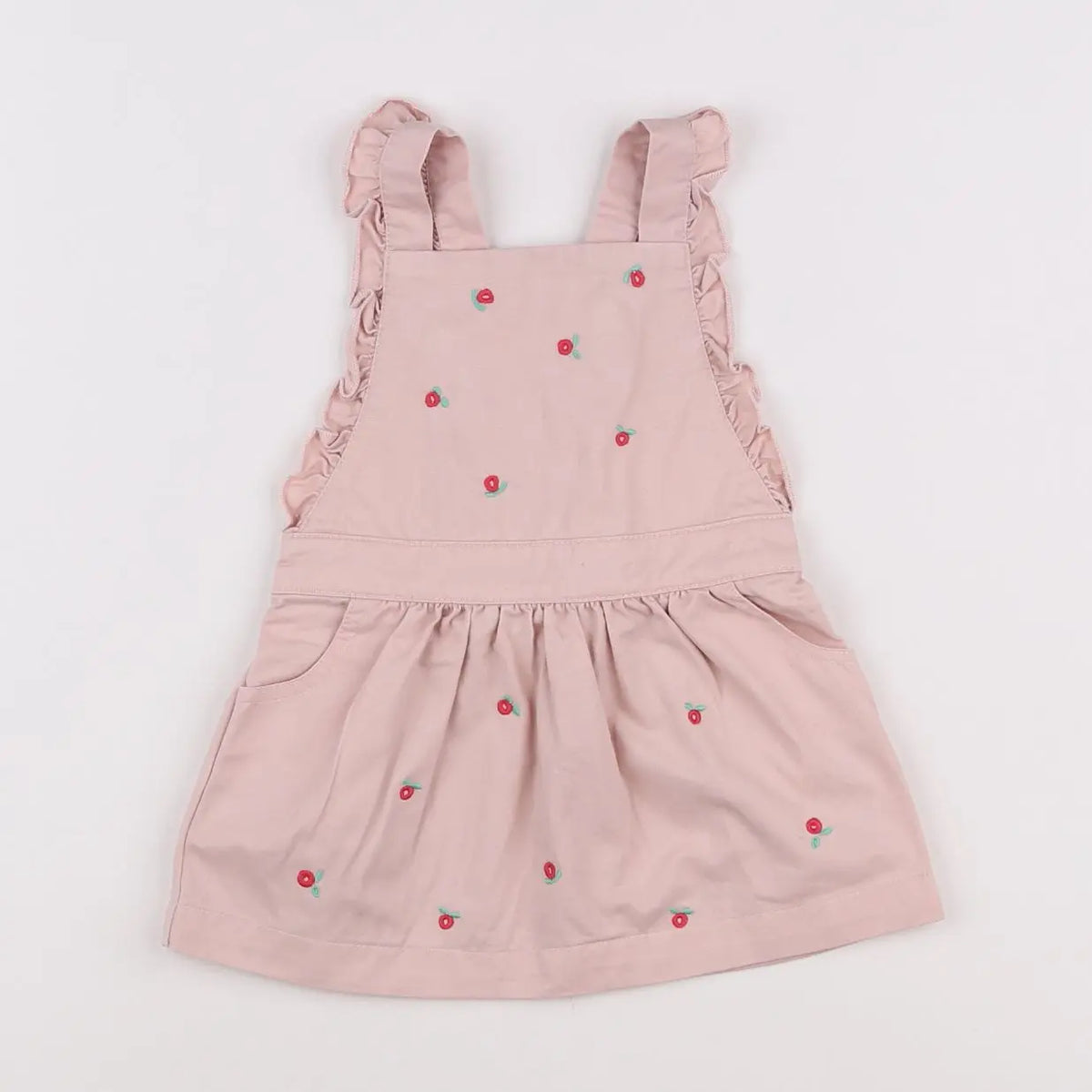 Vertbaudet - robe rose - 9 mois