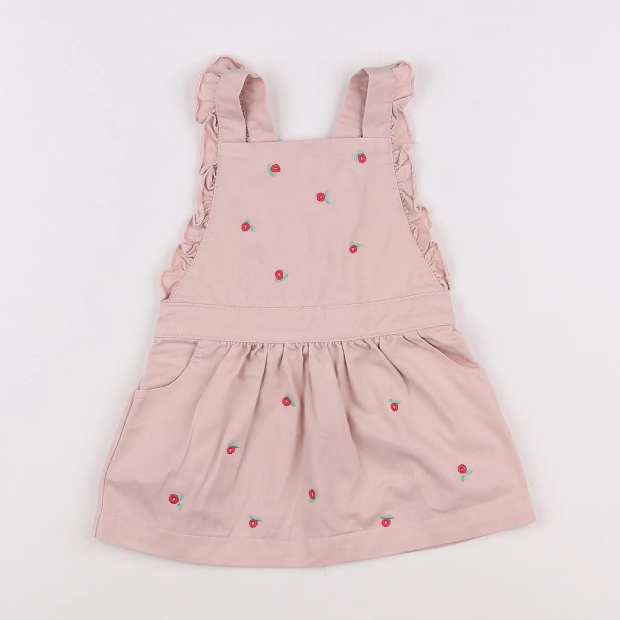 Vertbaudet - robe rose - 9 mois
