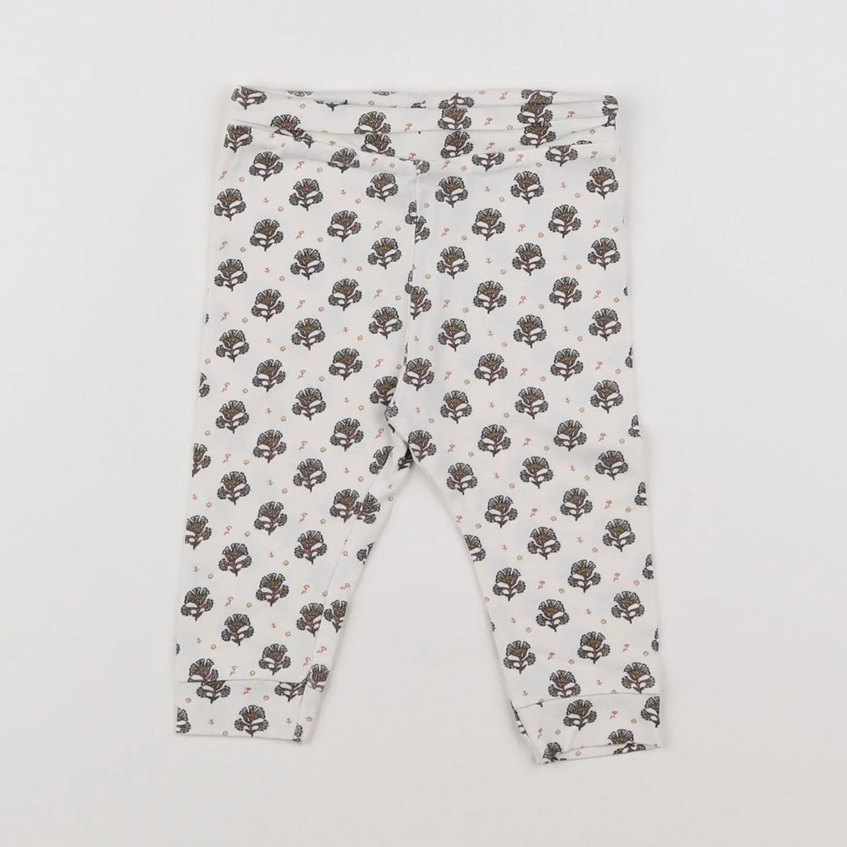 Vertbaudet - legging blanc - 6 mois