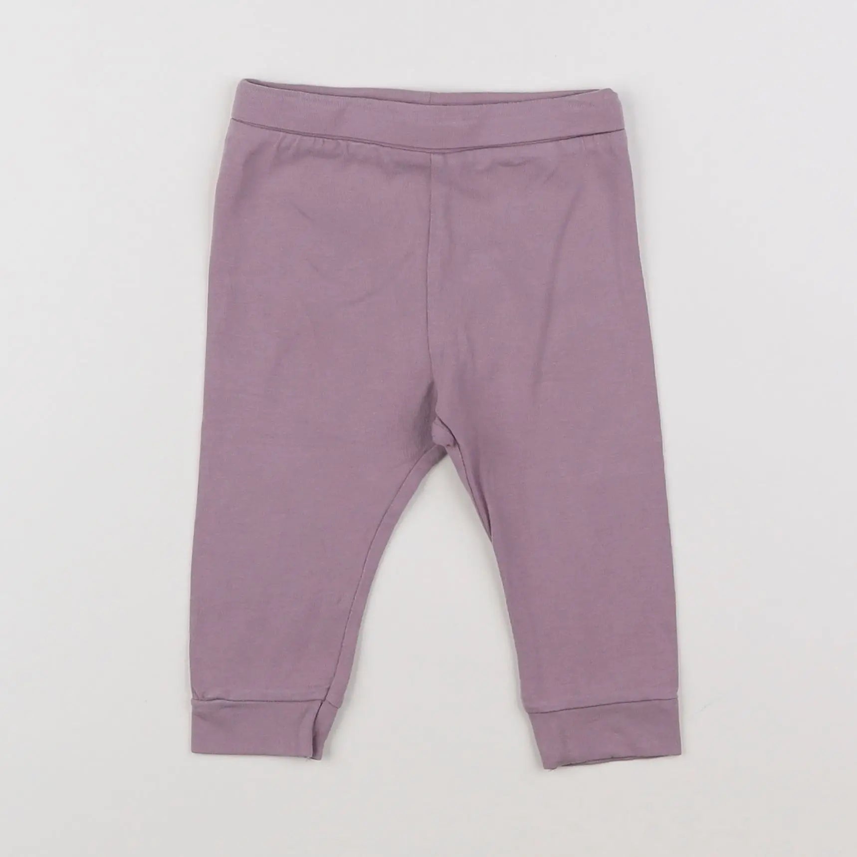 Vertbaudet - legging violet - 6 mois