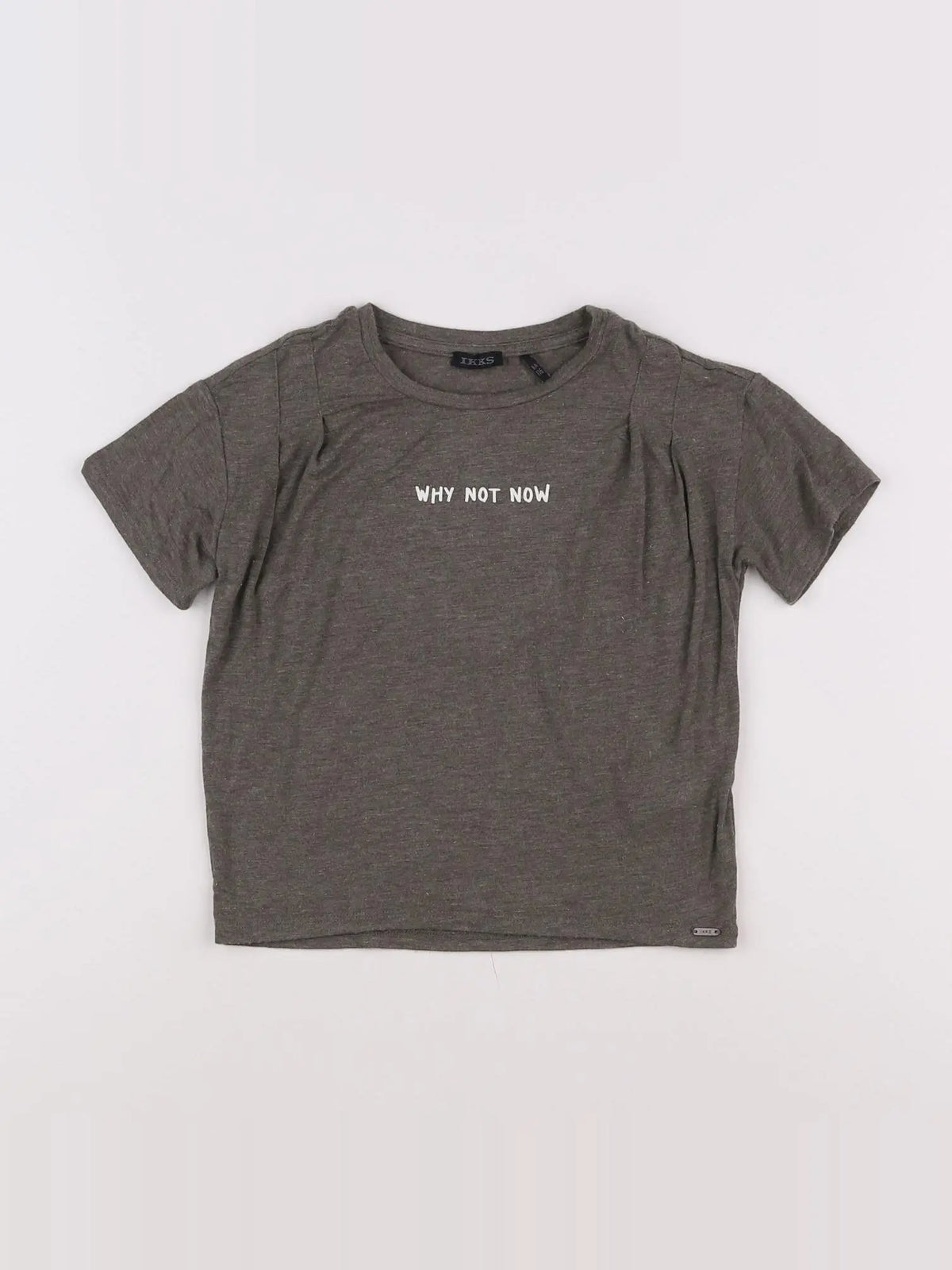 IKKS - tee-shirt gris - 6 ans
