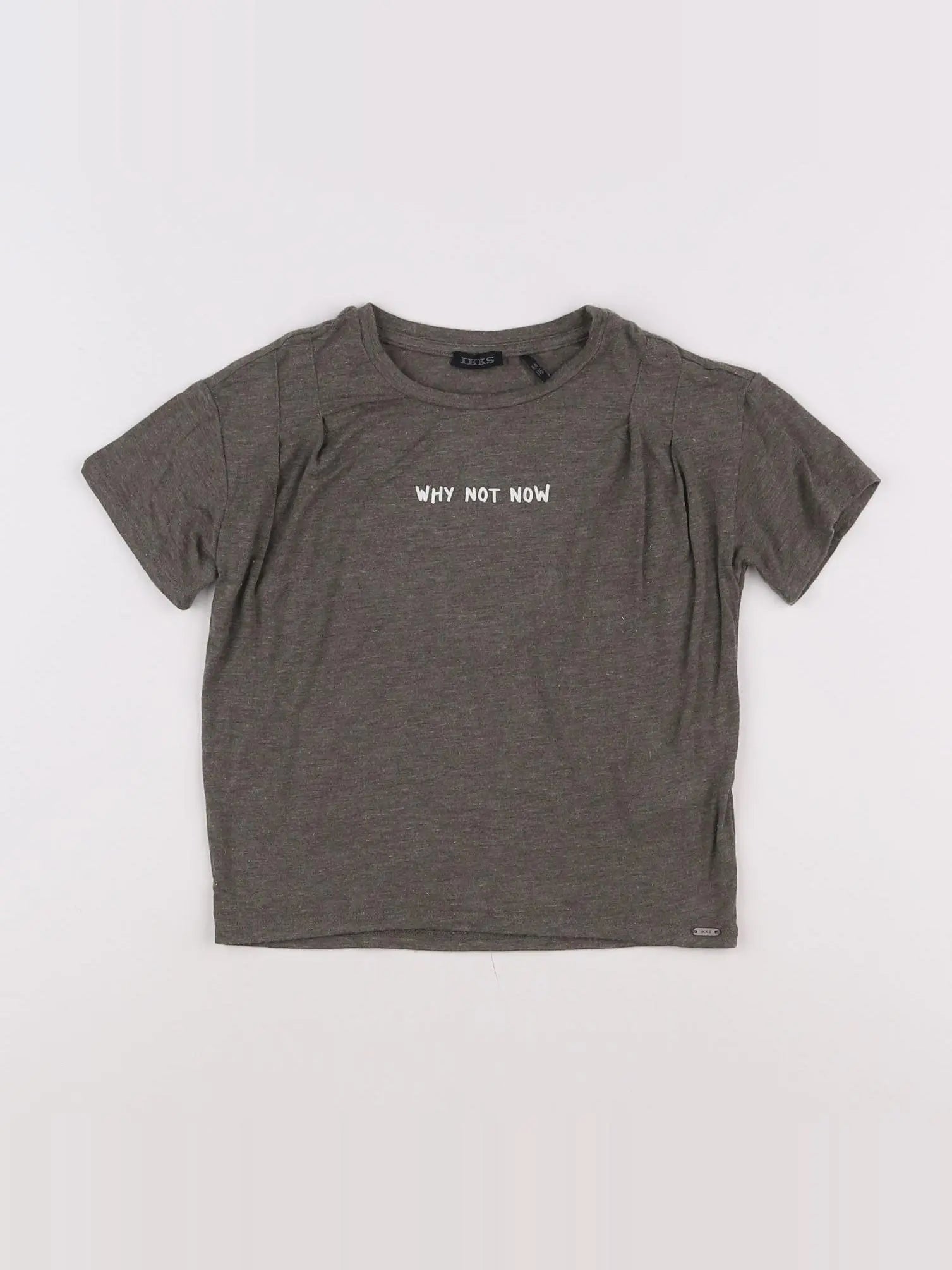 IKKS - tee-shirt gris - 6 ans
