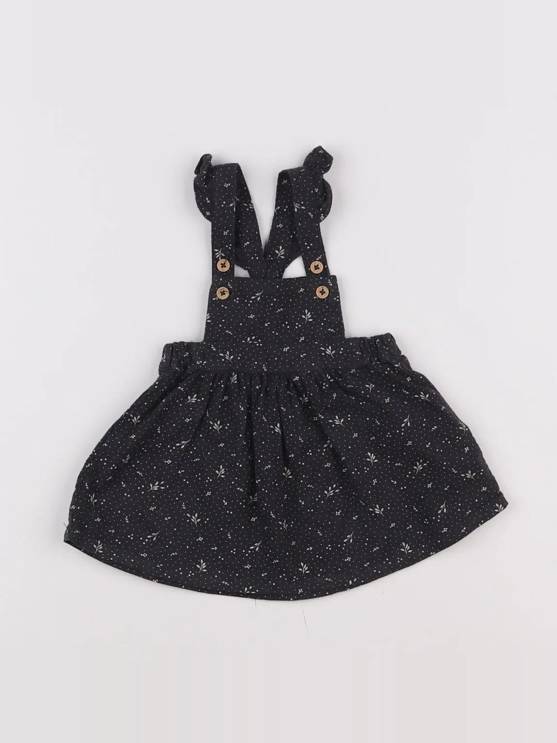 Vertbaudet - robe gris - 1 mois