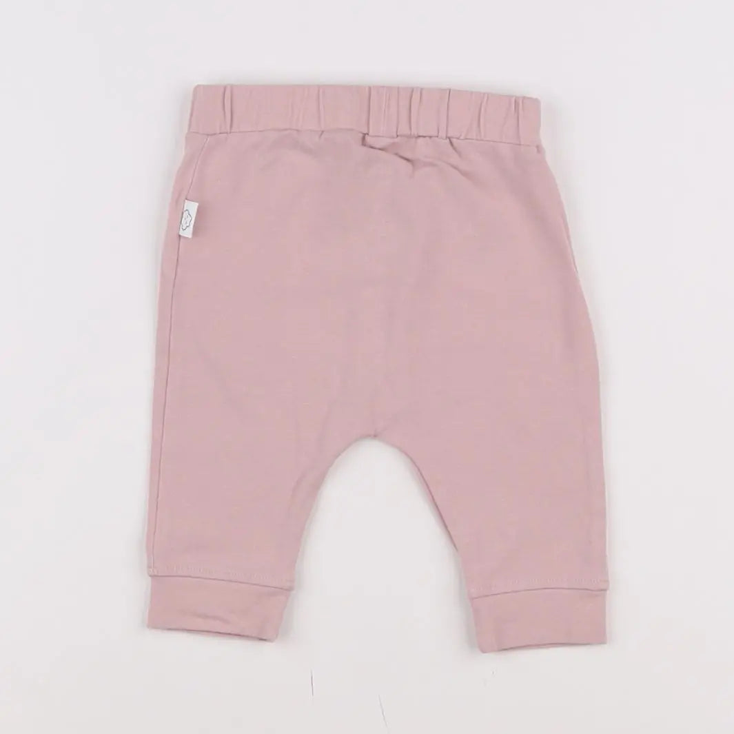 Vertbaudet - legging rose - 6 mois