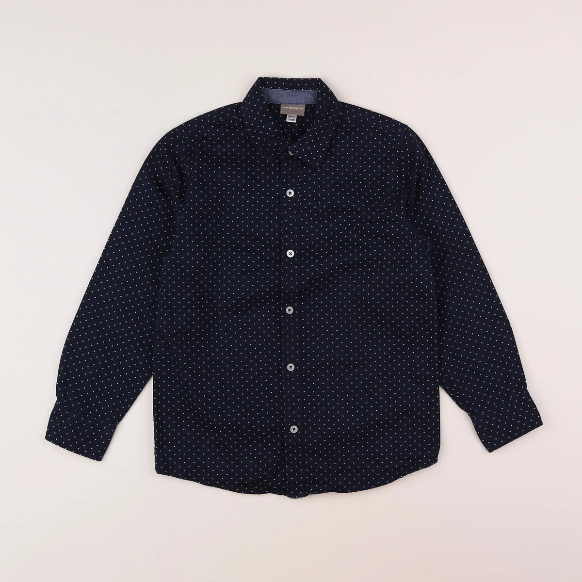 Vertbaudet - chemise bleu - 10 ans