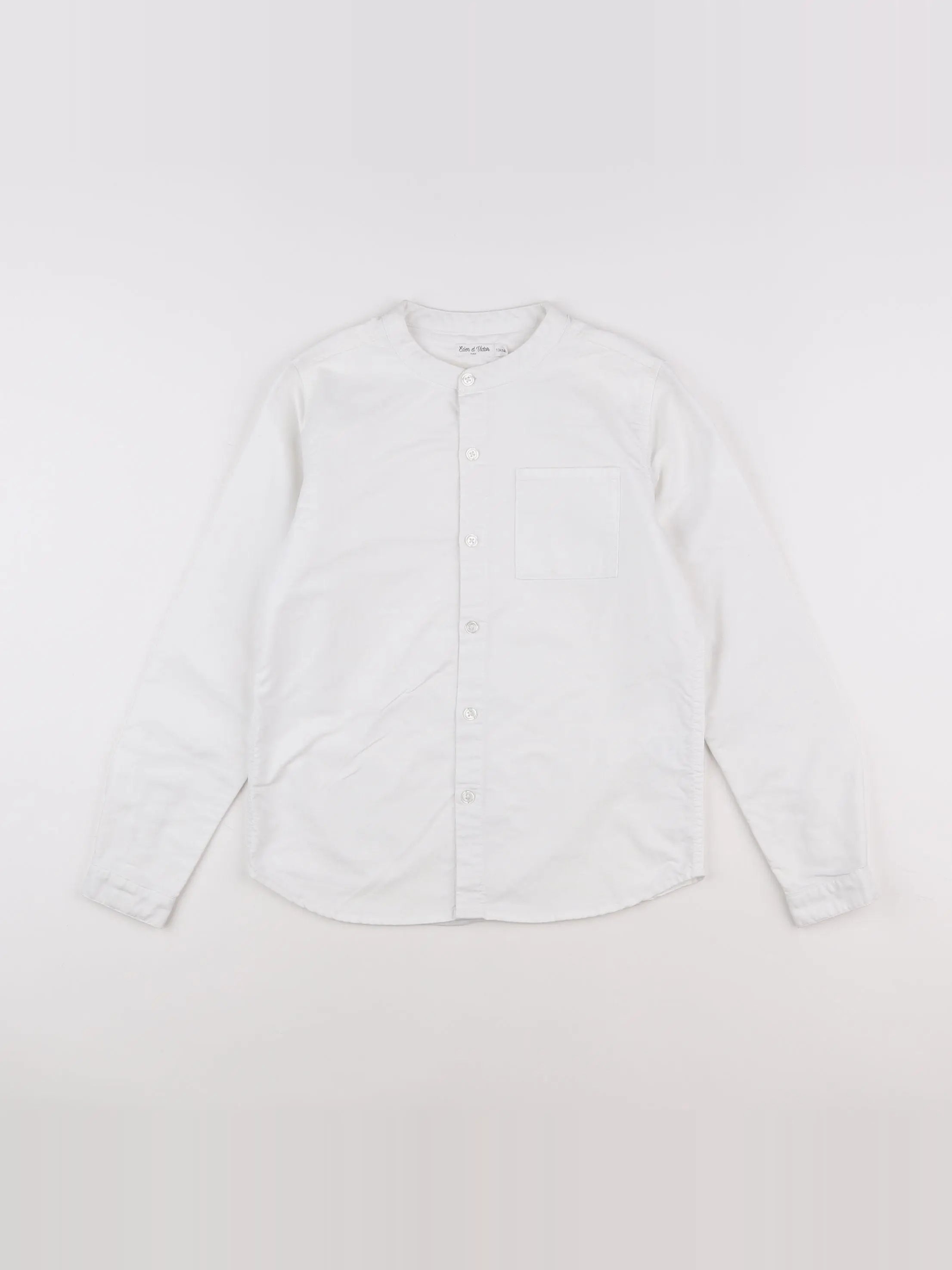 Eden & Victor - chemise blanc - 10 ans