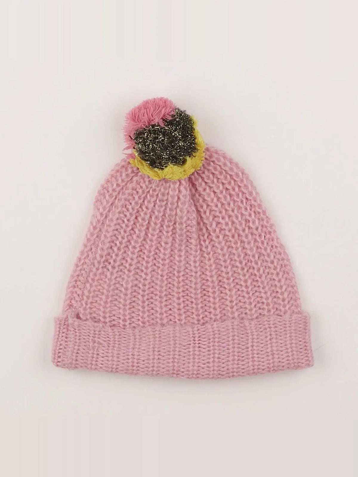 Simple Kids - bonnet rose - 7/8 ans